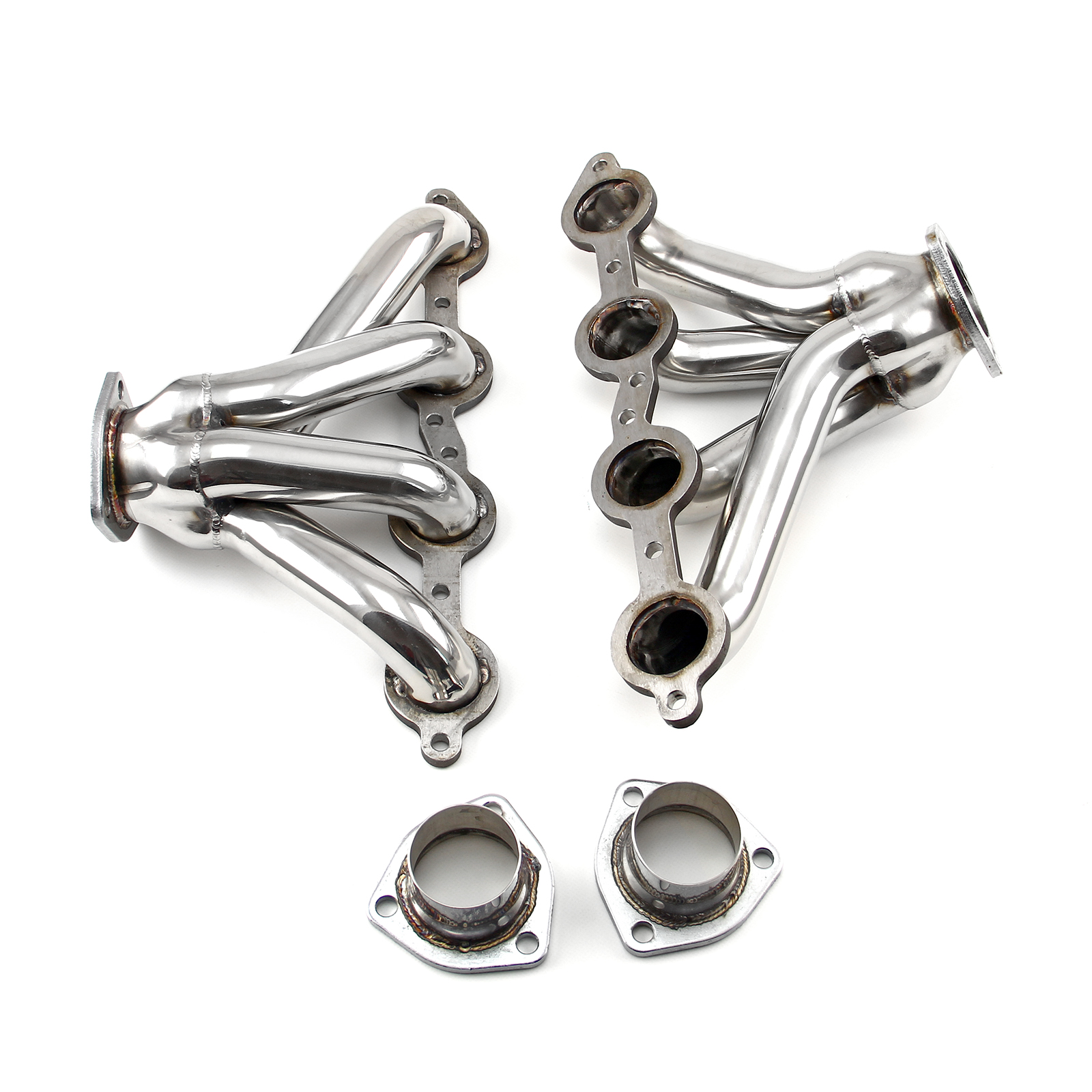 Speedmaster® PCE316.1061.01 Chevy LS1 LS6 Block Hugger Stainless Steel Exhaust Headers