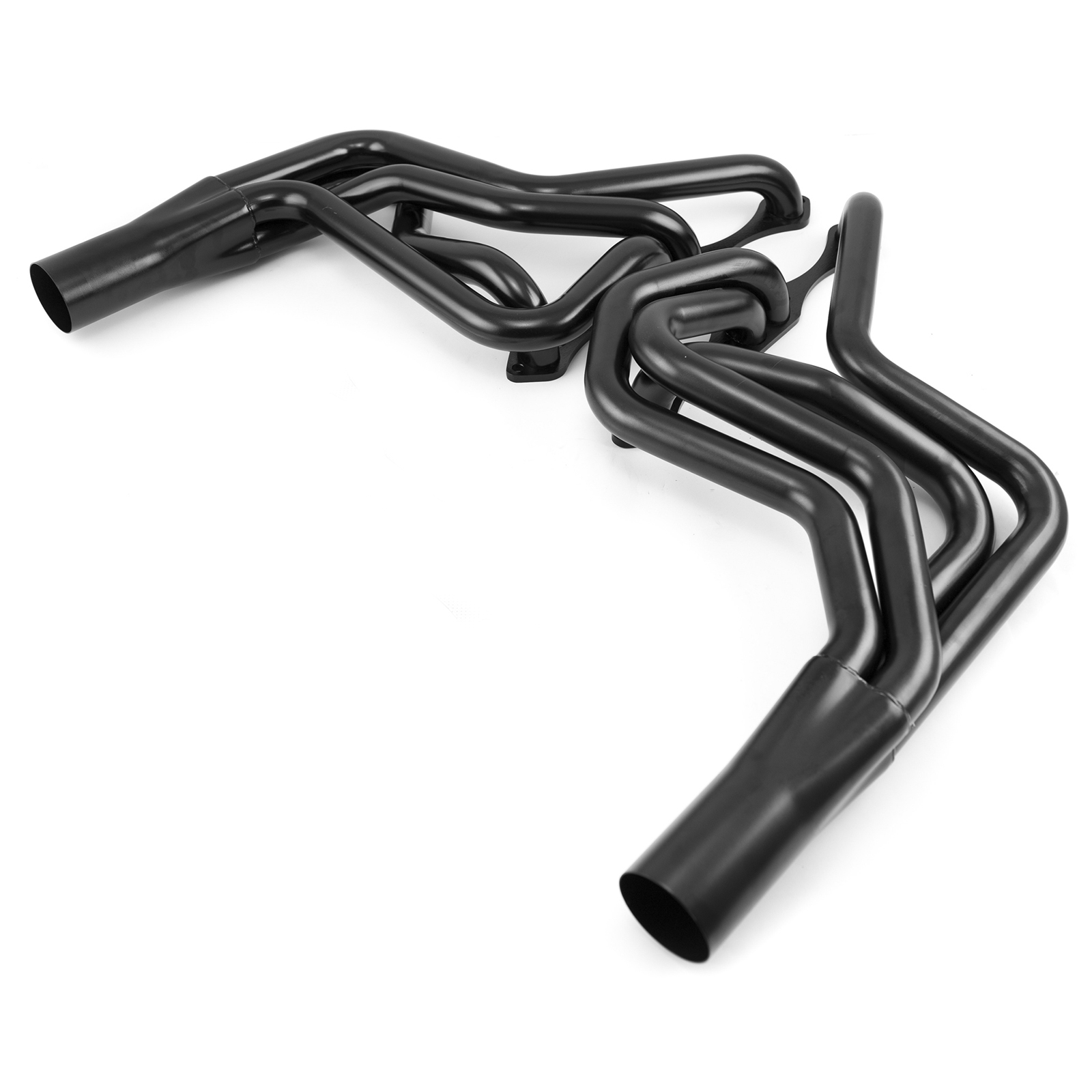 Chevy Sbc 350 Chevy Malibu Monte Carlo 1972-87 Black Exhaust Headers