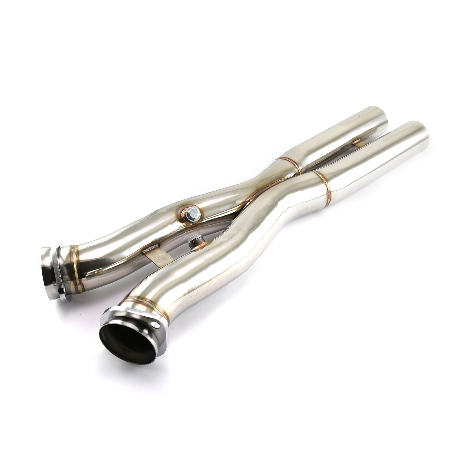 Chevy 2005 2013 Corvette 409 Stainless Steel C6 Base / Z06 Cross X Pipe