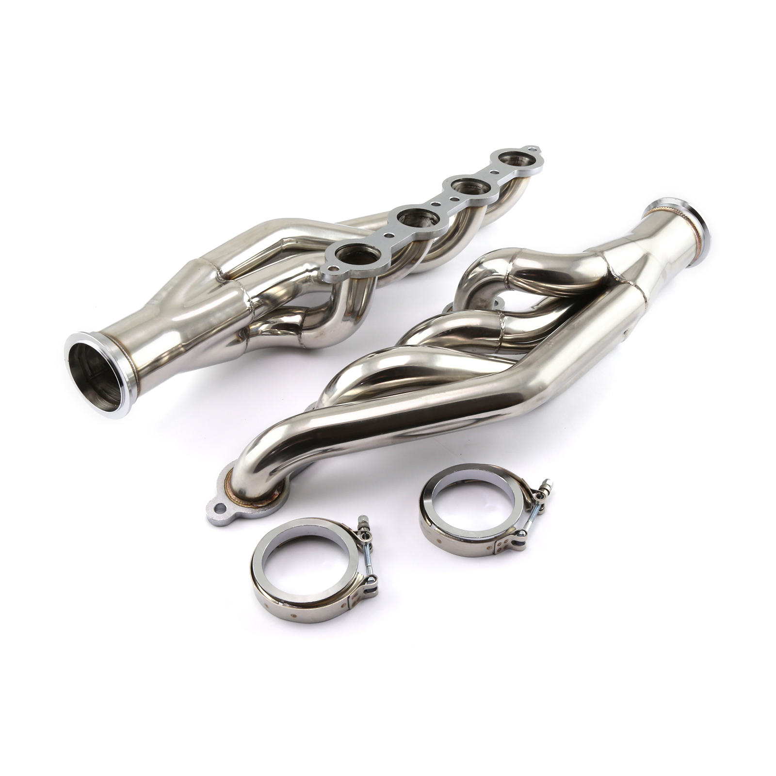 Speedmaster® PCE316.1150 Chevy GM LS 4.8 5.3 6.0 Stainless Steel Turbo Exhaust Headers 1 3/4" Primary