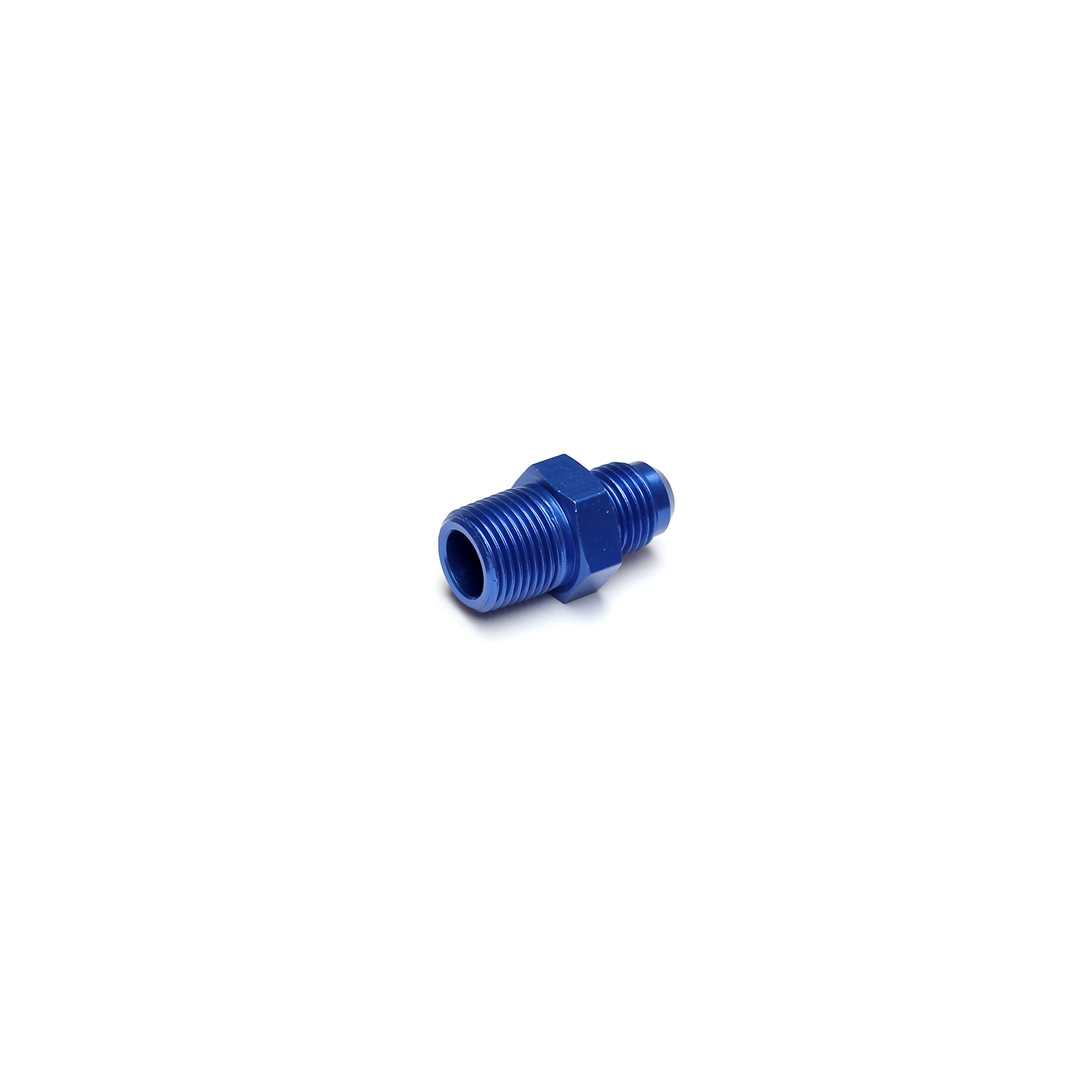 Straight 3/4" NPT to -10 AN Male Flare Aluminum Adapter Fitting