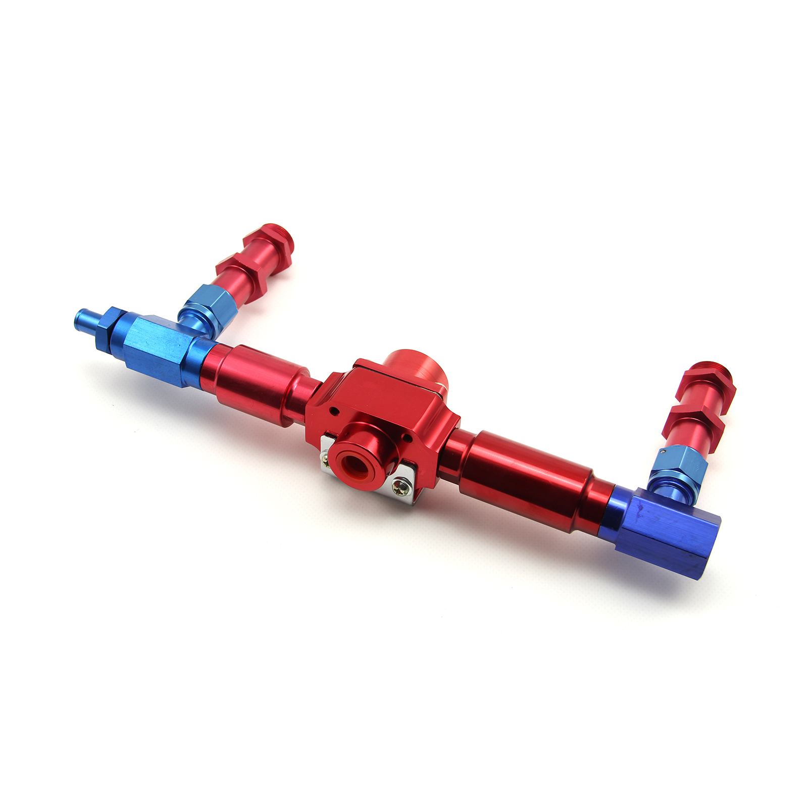Speedmaster® PCE341.1005 7/8-20 Aluminum Carburetor Fuel Inlet Log and Regulator (Suits: Holley)