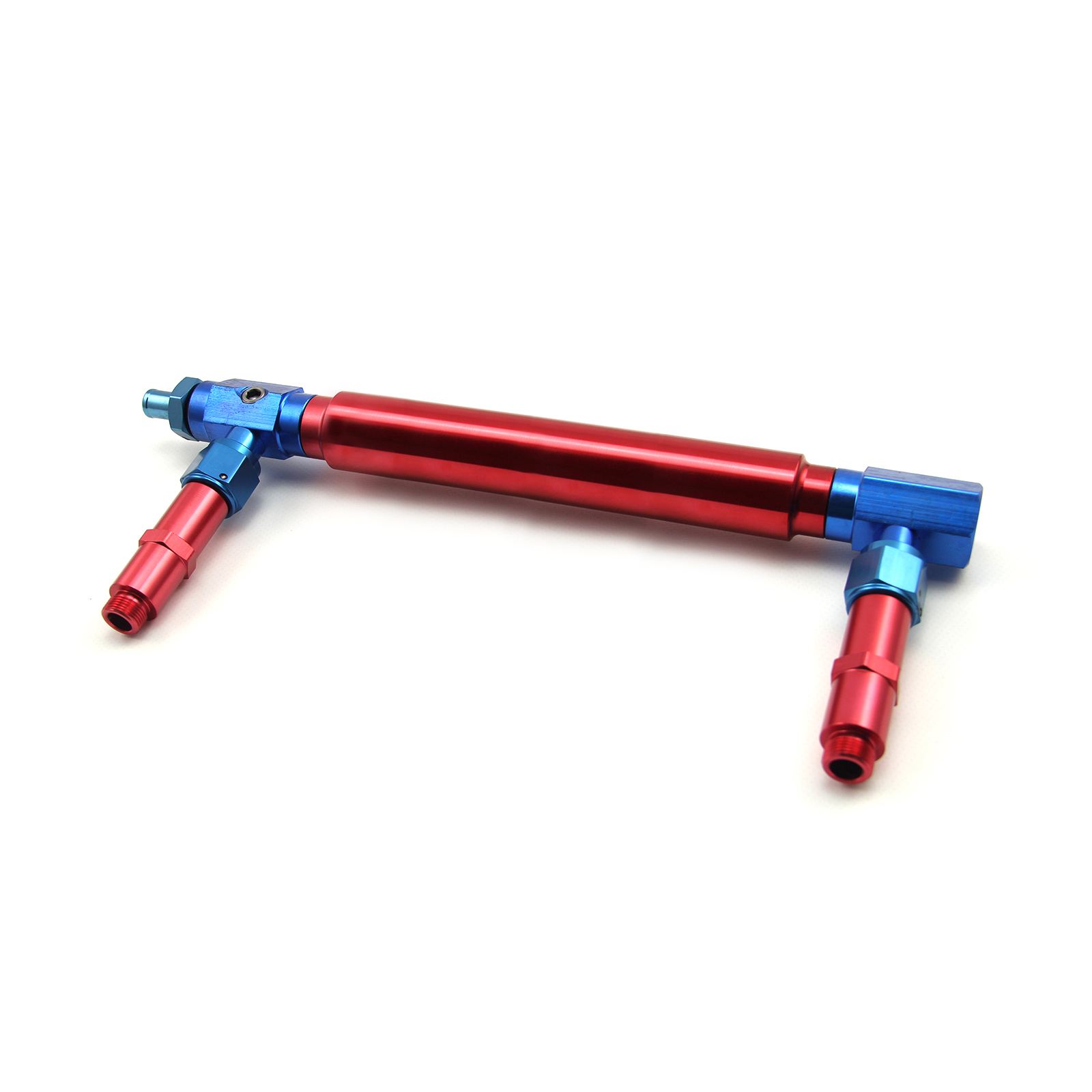 Speedmaster® PCE341.1007 9/16-24 Aluminum Carburetor Fuel Inlet Log (Suits: Barry Grant BG & Speedmaster)