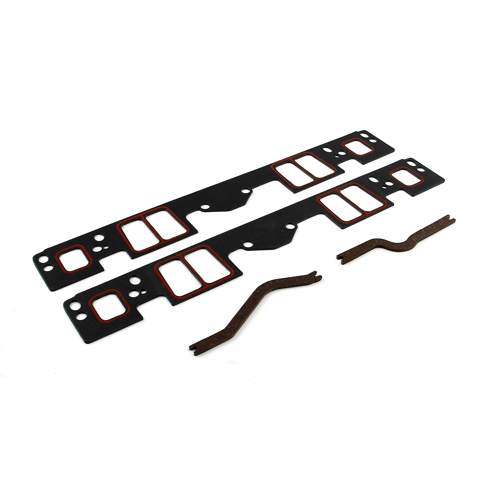 Chevy SBC 350 Vortec Intake Manifold Gasket Set (1255) 2.11" x 1.08" x 0.060"