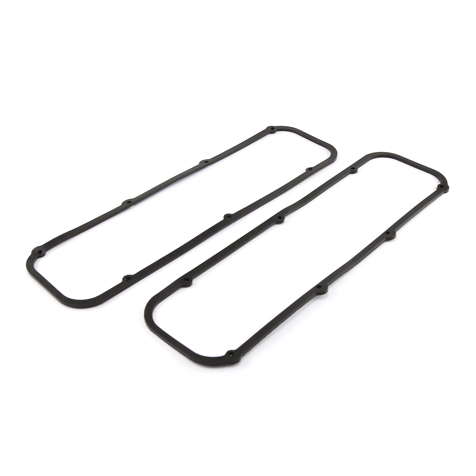 Ford 429 460 Black 3/16" Thick Rubber Steel Core Valve Cover Gasket Set