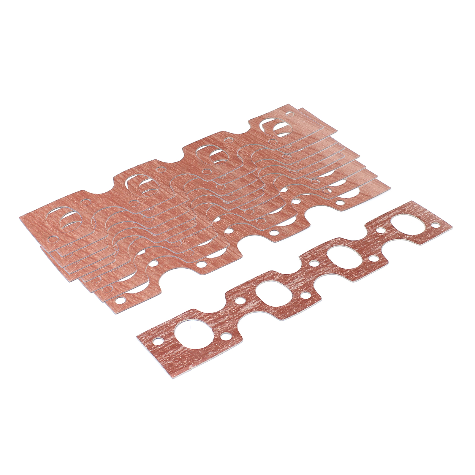 10x Ford 302 351C Cleveland 2V Exhaust Gasket Set eBay