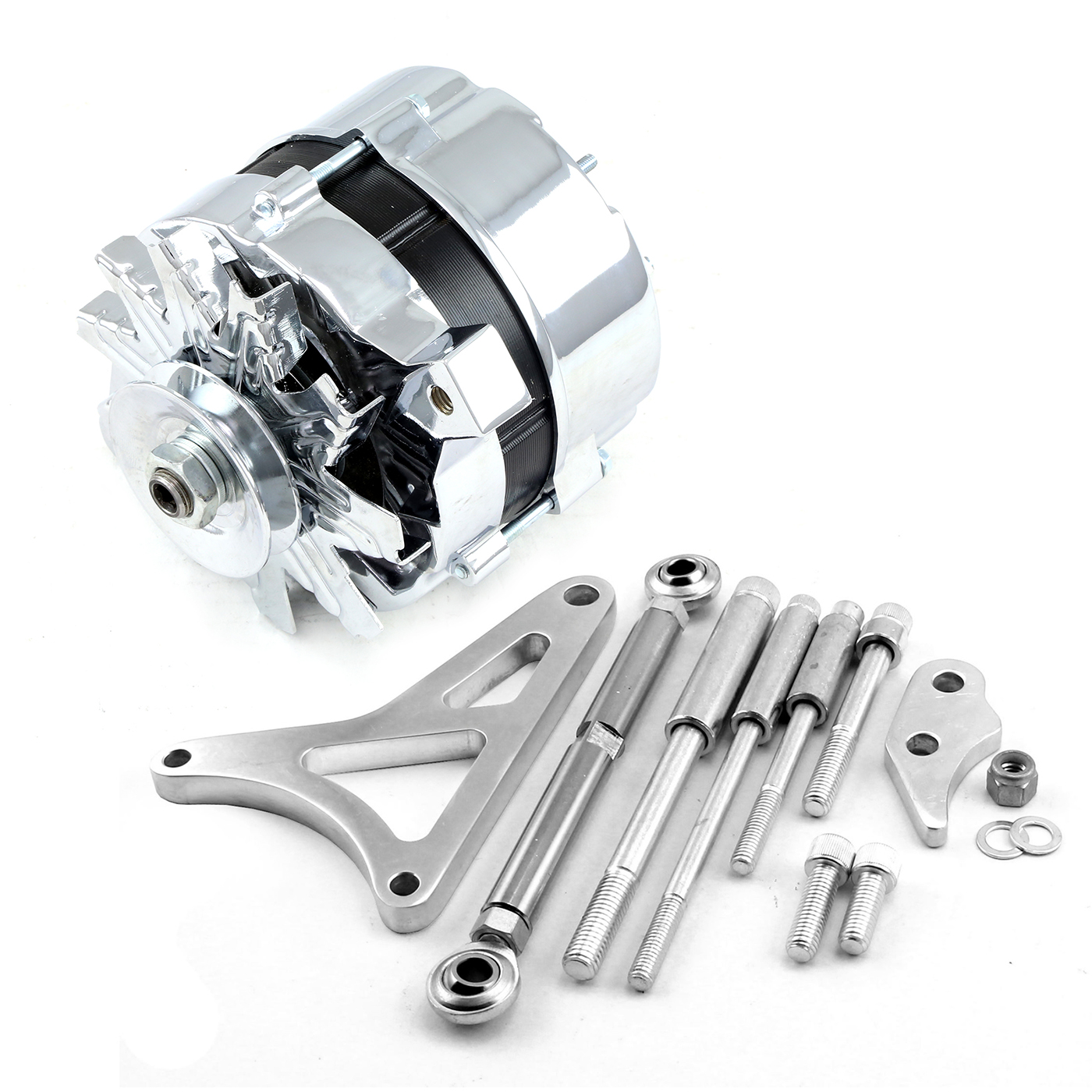 Speedmaster® PCE360.1113 Ford SB 289 302 Windsor 100 Amp V-Belt High Output Alternator & Bracket Kit