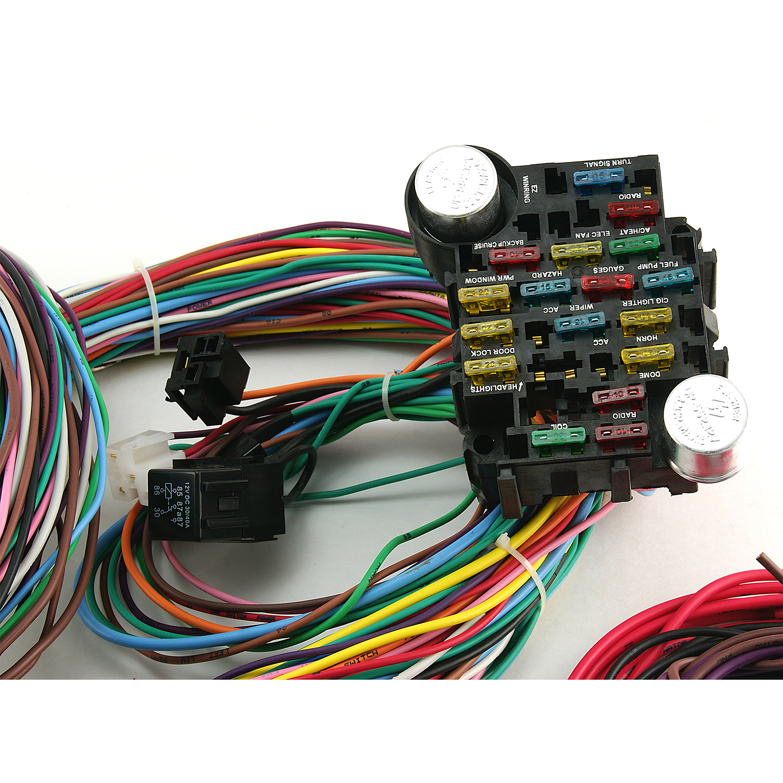 Speedmaster® PCE368.1002 Universal 22 Circuit Wiring Harness Kit Street Rod Hot Rod Race Car