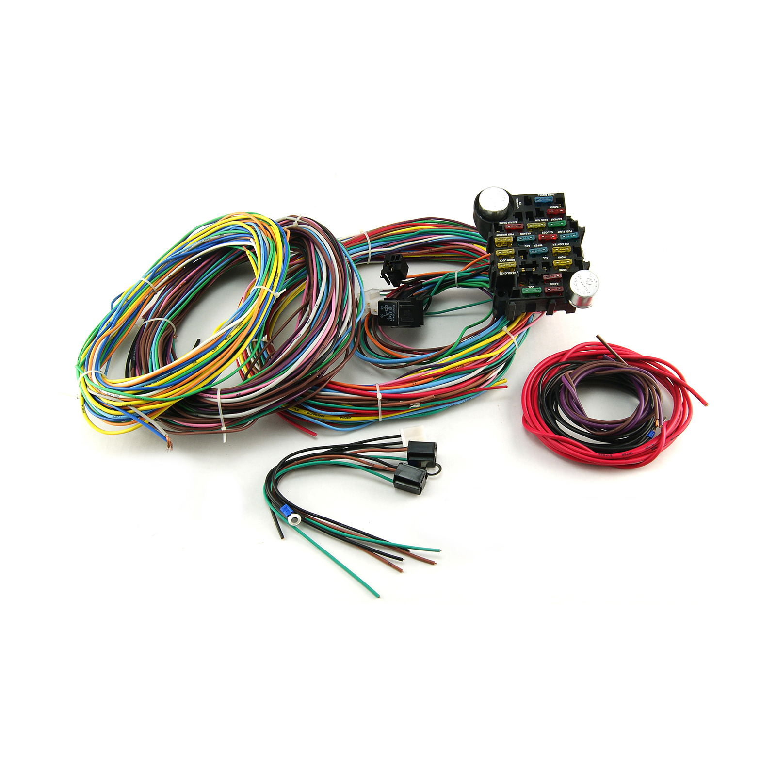 Speedmaster® PCE368.1002 Universal 22 Circuit Wiring Harness Kit Street Rod Hot Rod Race Car