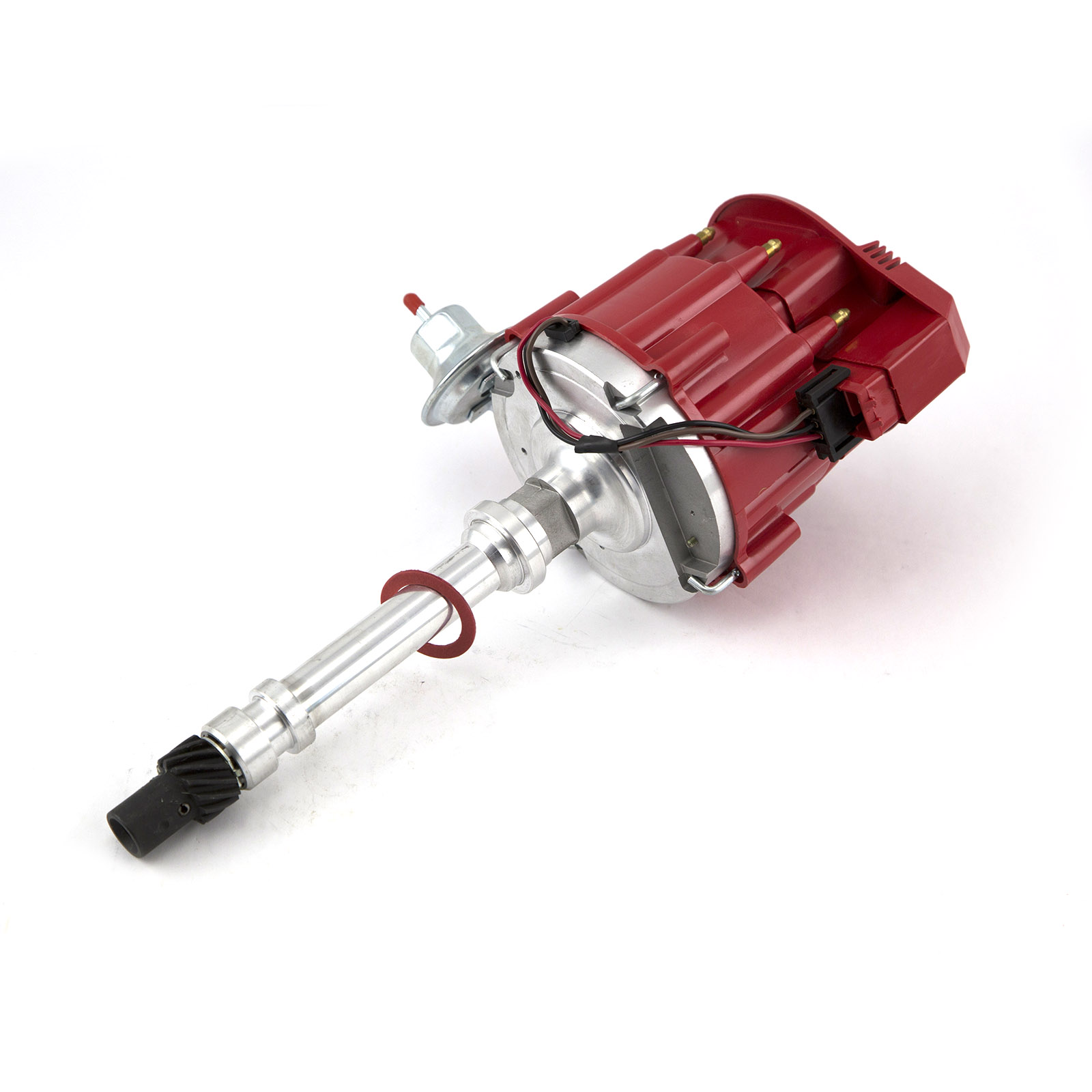Speedmaster® PCE376.1032.06 Chevy SBC 350 BBC 454 6000 Series 65K Coil HEI Distributor [Red Flat]