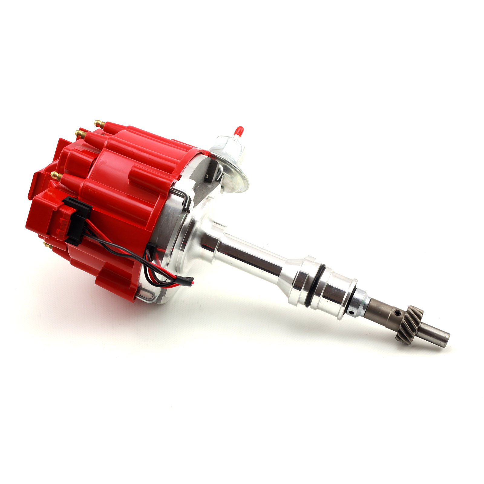 Ford 351W Windsor 6000 Series 65K Coil HEI Distributor [Red]