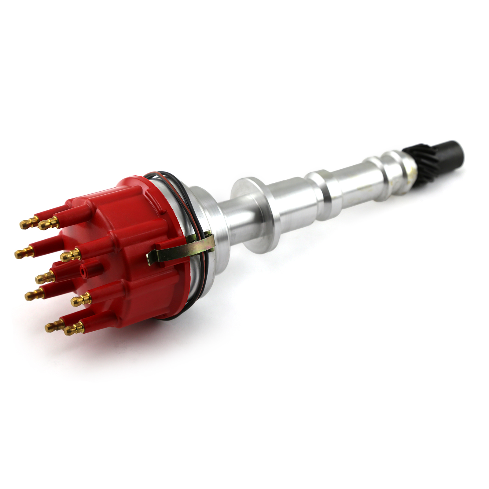 Chevy 348 409 Tall Block 8000 Series Pro Billet Distributor [Red] 8393