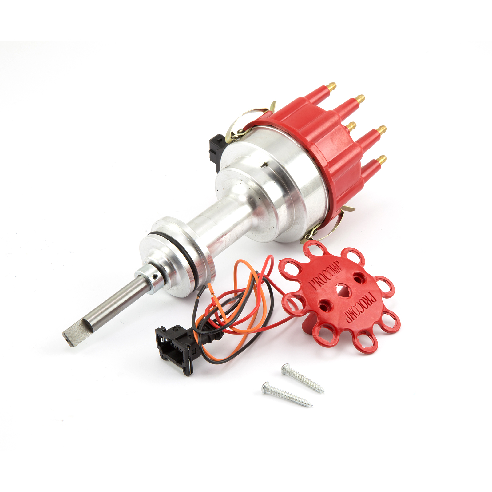 Speedmaster® PCE376.1131.01 Mopar Chrysler BB 440 8020 Series Pro Billet Ready to Run Distributor [Red]