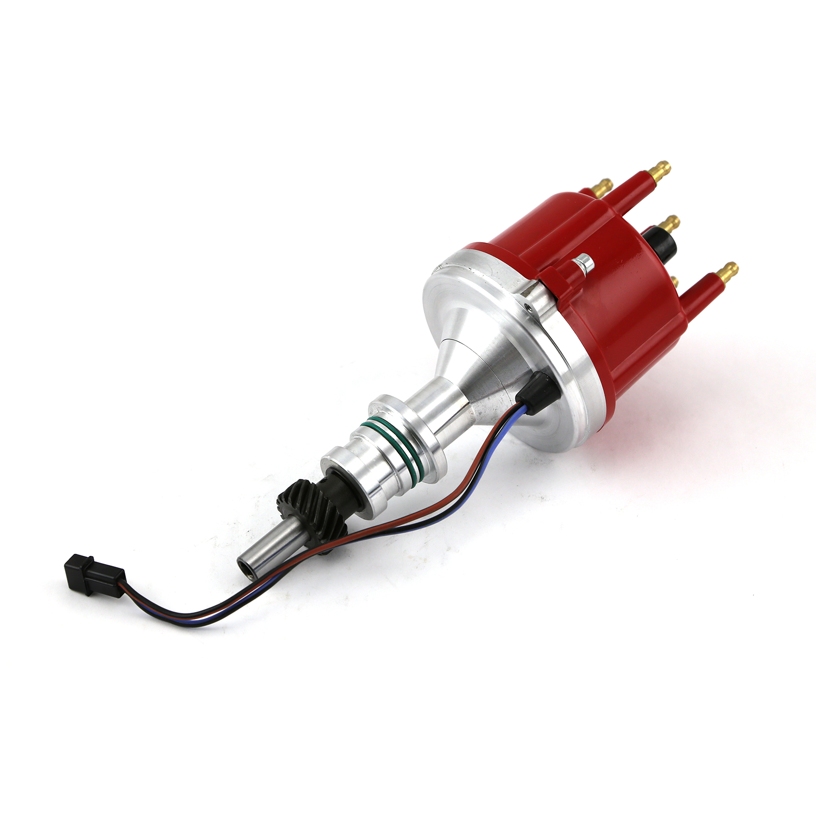 Speedmaster® PCE376.1148 Ford 2.3L L4 1974-84 8000 Series Pro Billet Distributor [Red]
