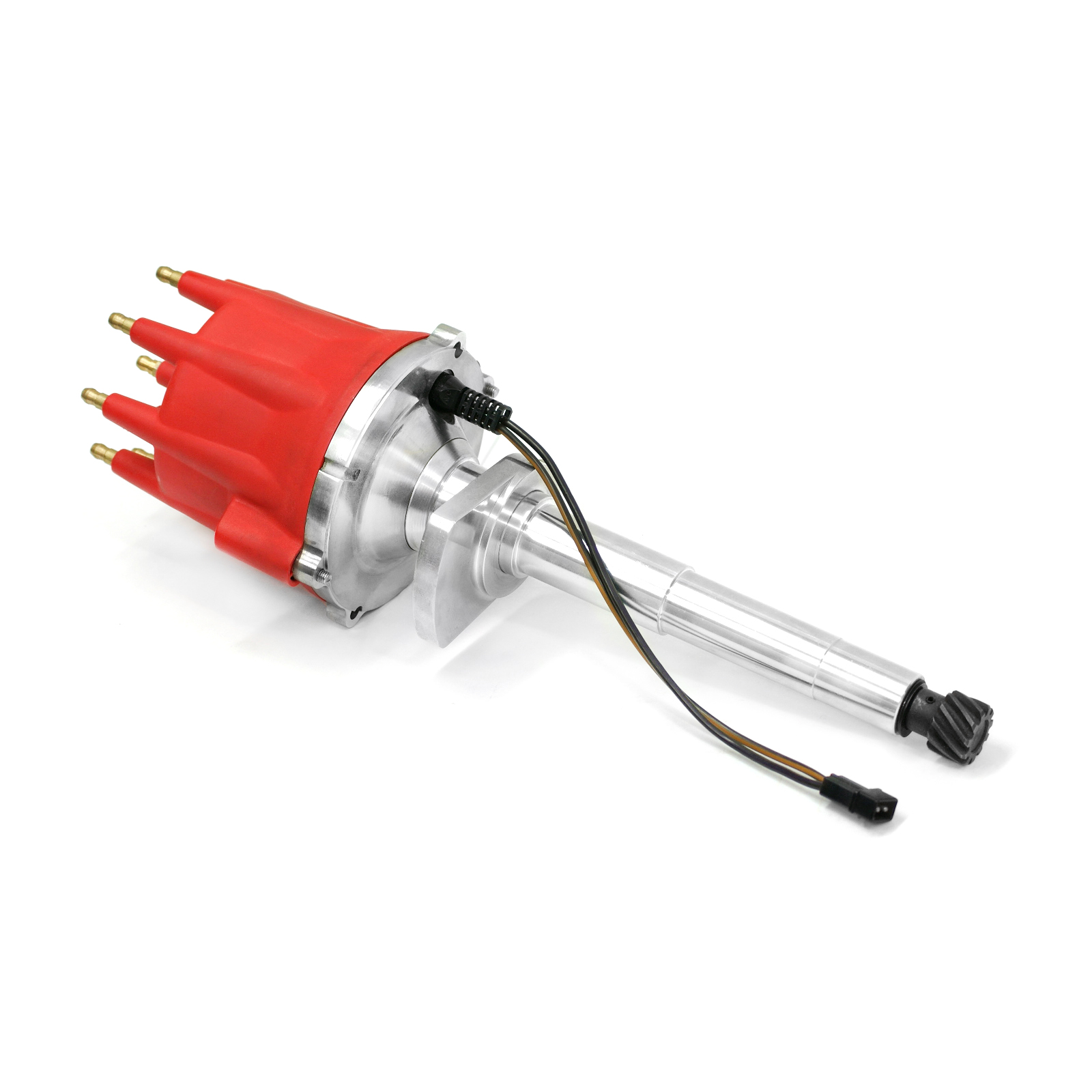 Ford Flat Head 225 239 1949-53 8000 Series Pro Billet Distributor [Red]