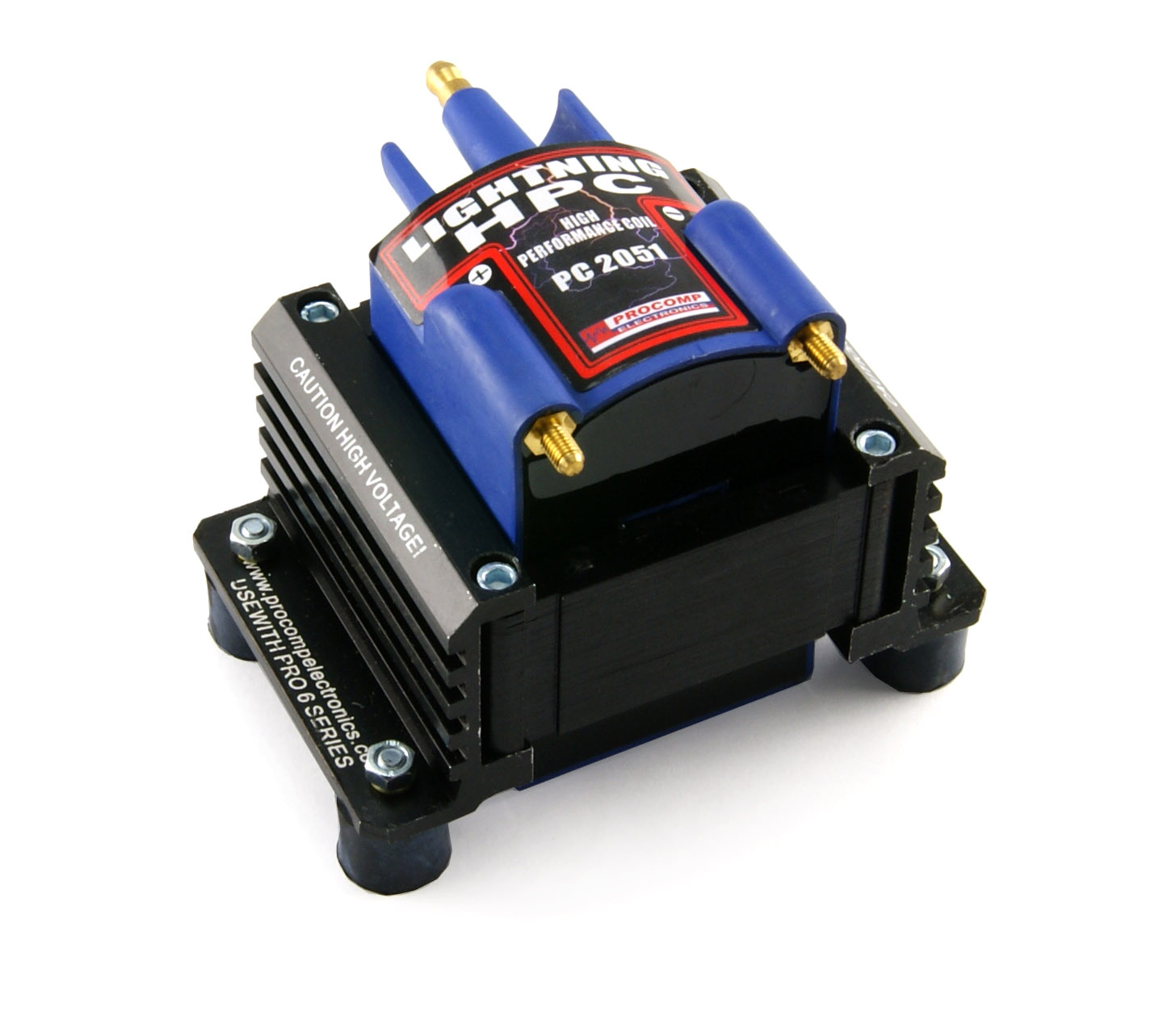 Speedmaster® PCE382.1006 Universal HPC/HCV Race 12V High Output External Male E-Core Ignition Coil - Blue