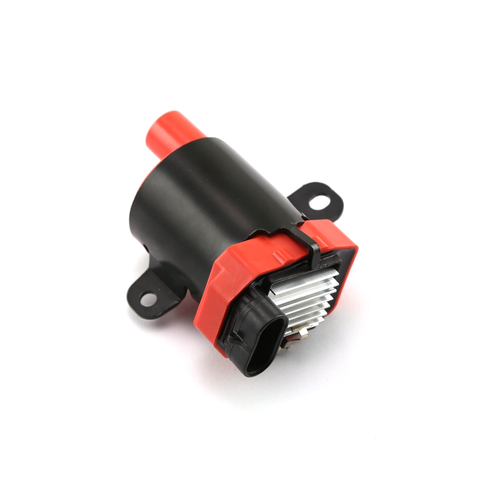 Speedmaster® PCE382.1032.01 Chevy Gm LS1 LS6 12V High Output E-Poxy Ignition Coil Red [Square D585]
