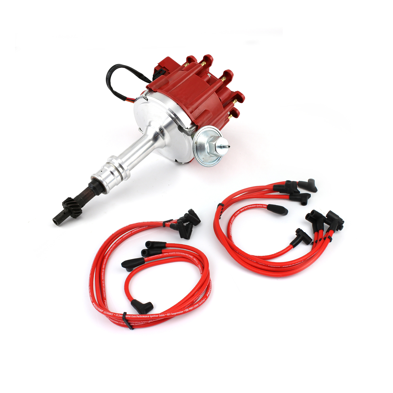Ford 351W Windsor 65K Coil Thunder HEI Distributor w/Wire Leads