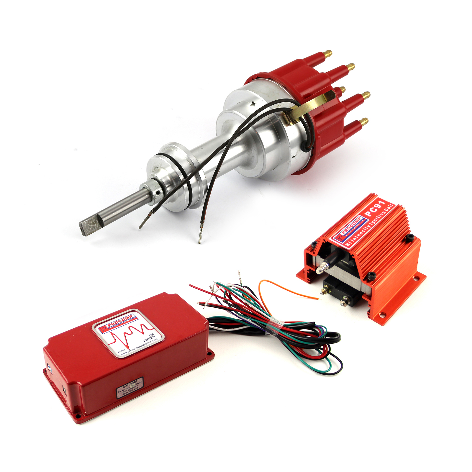 Mopar Chrysler 318 340 360 Pro Billet Distributor 6AL CDI Ignition & Coil Kit
