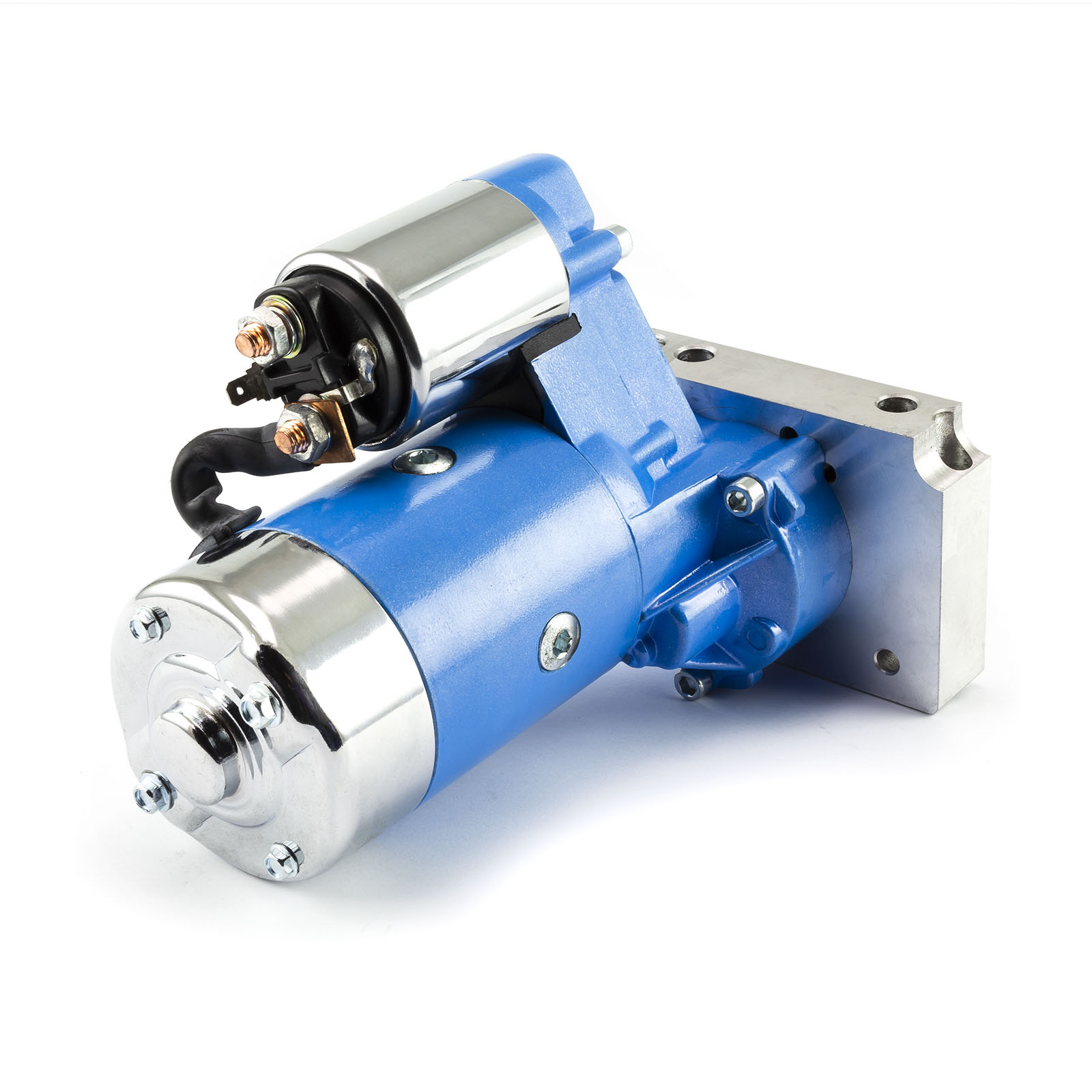 Speedmaster® PCE393.1020.04 Chevy SBC 350 BBC 454 10" 153T 11" 168T Mini High-Torque 4Hp Starter [Blue]