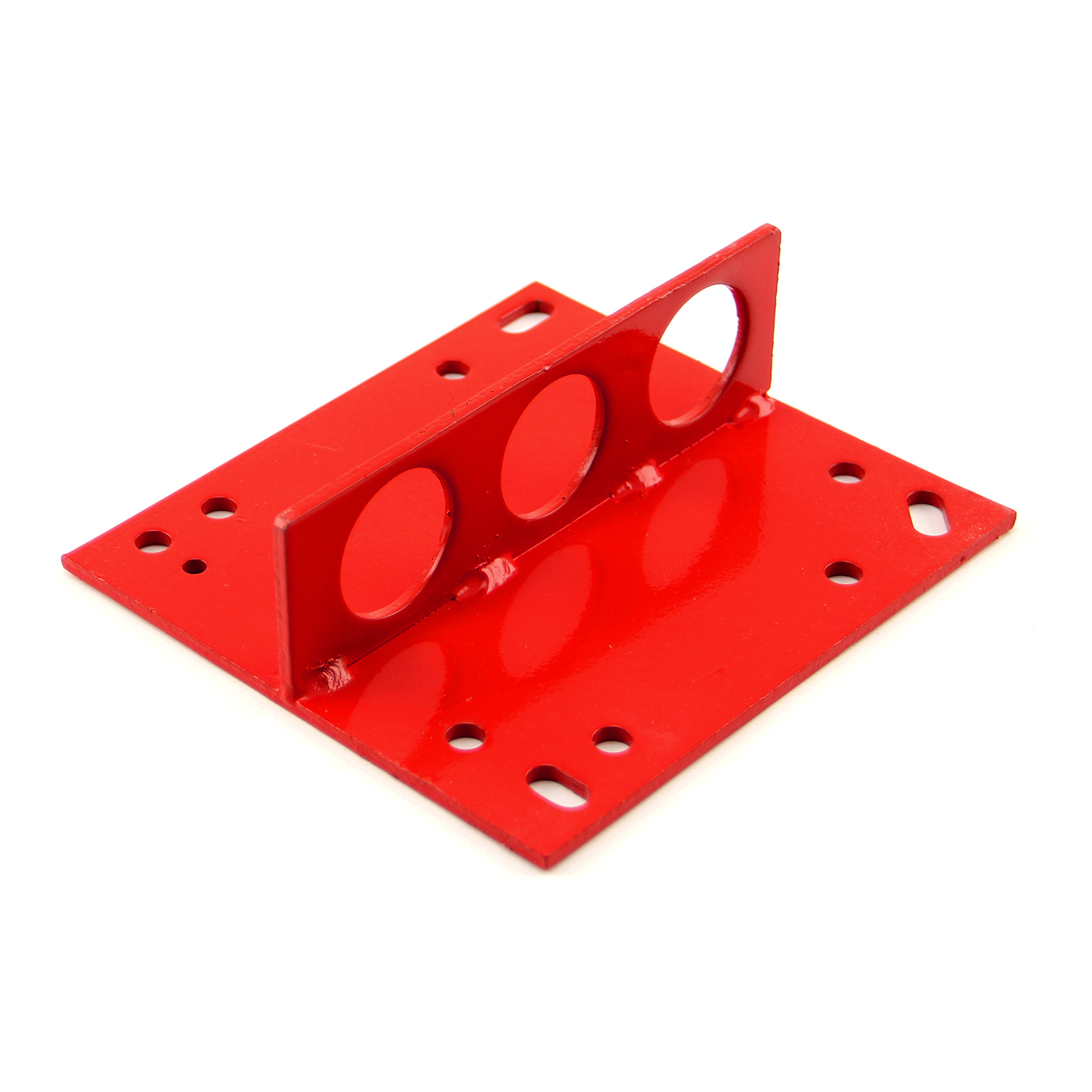 Speedmaster® PCE406.1002 Universal 4 Barrel 4150 Intake Manifold Steel Engine Lift Plate - Red