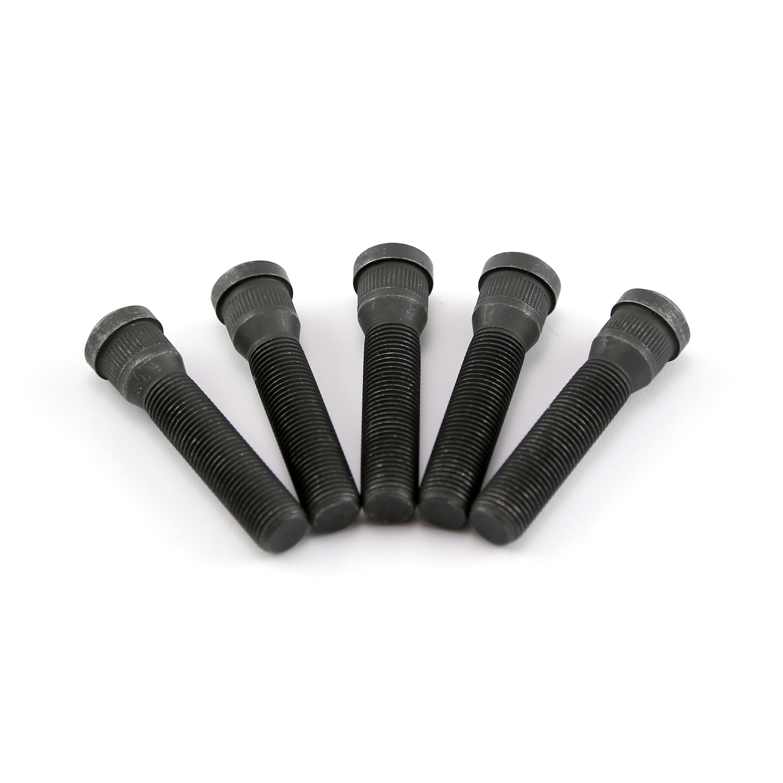 1/2" Unf x 3" Long 0.630" Knurled Wheel Studs (Qty. 5)
