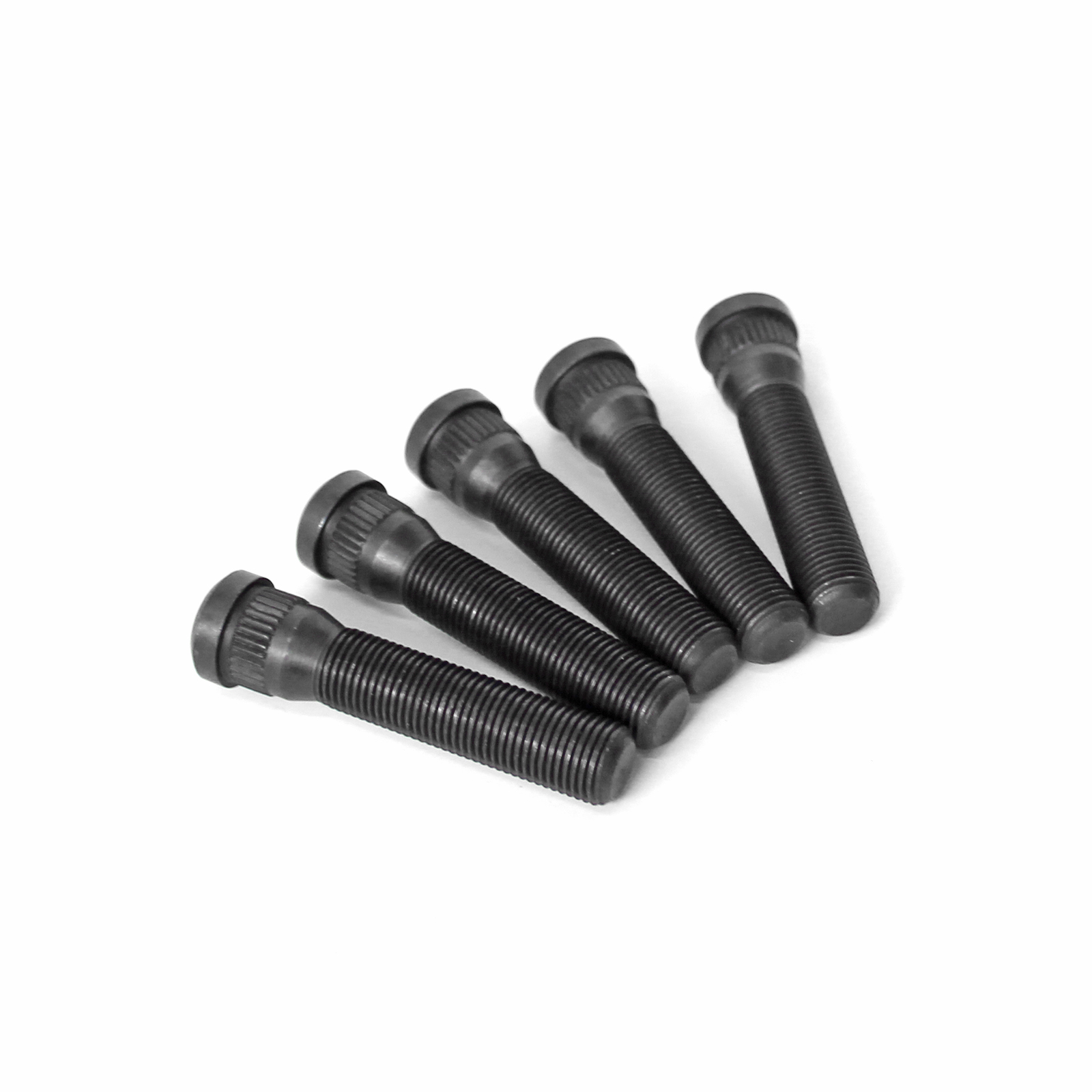 1/2" Unf X 2" Long 0.6100" Knurled Wheels Studs (Qty. 5)