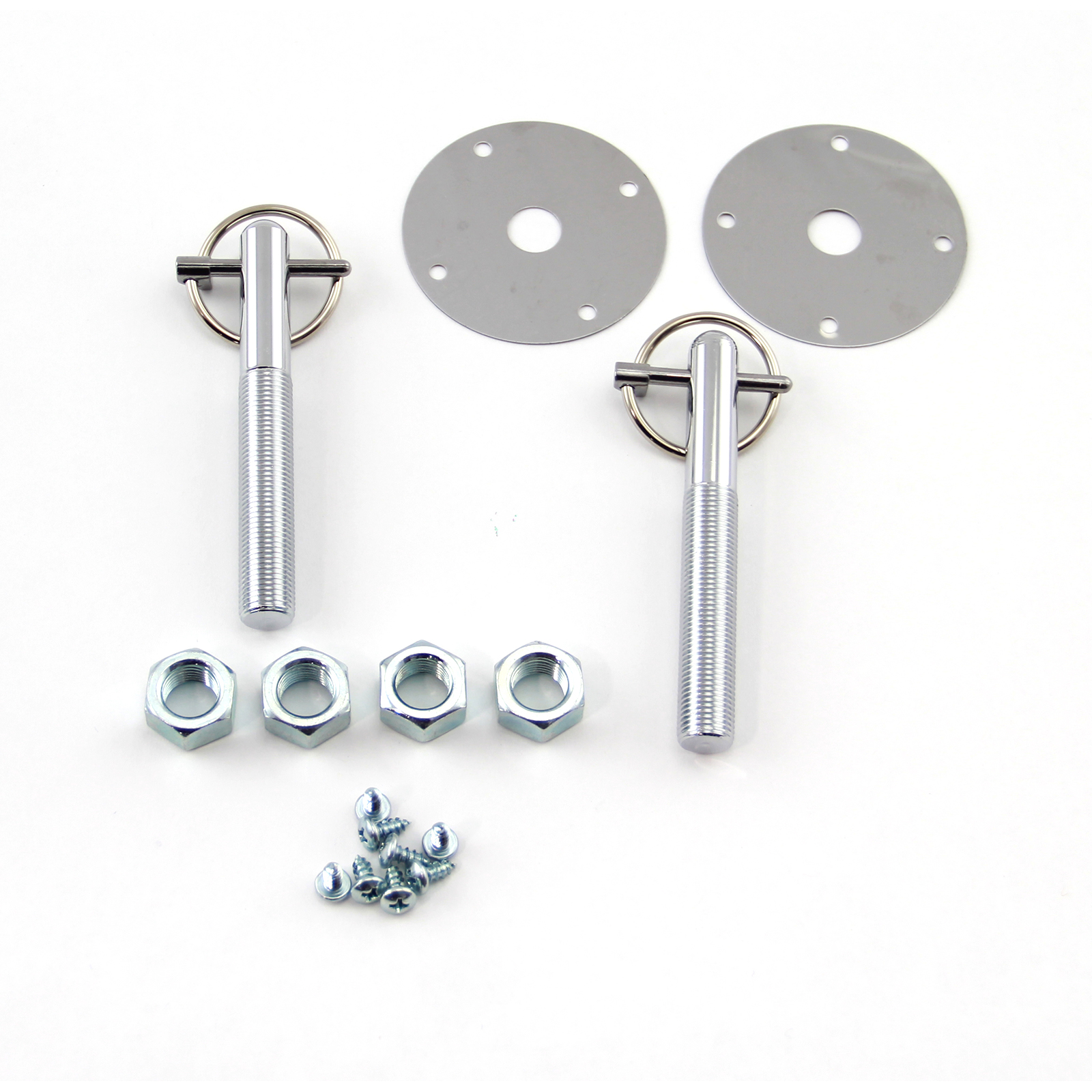 Universal 3/16" Flip Lock Style Hood Pin Kit