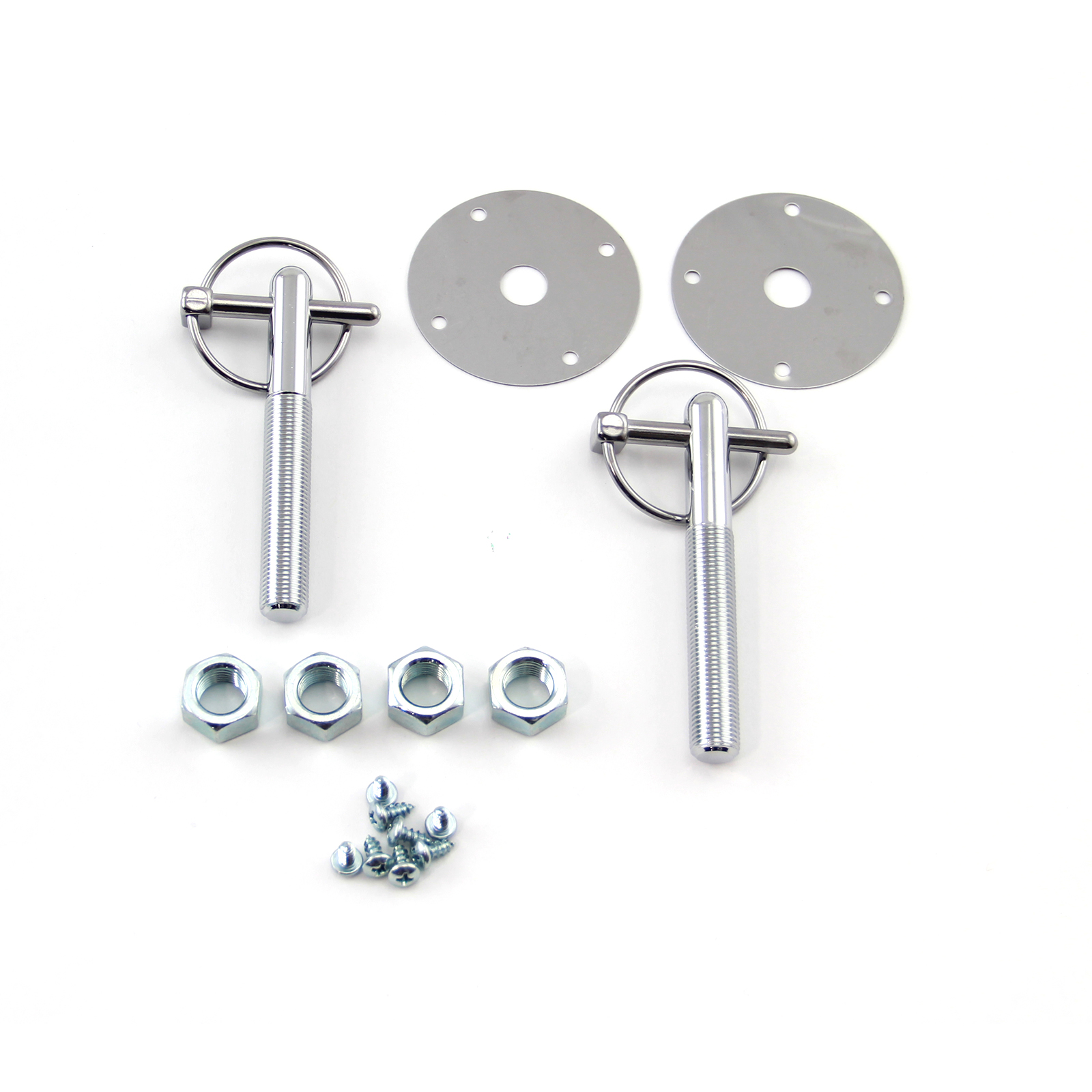 Speedmaster® PCE425.1007 1/4" Flip Over Lock Style Steel Hood Pin Lock Kit