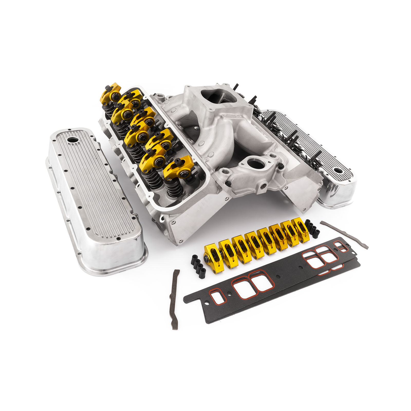 Speedmaster® PCE435.1071 Chevy BBC 454 Hyd Roller Cylinder Head Top End Engine Combo Kit