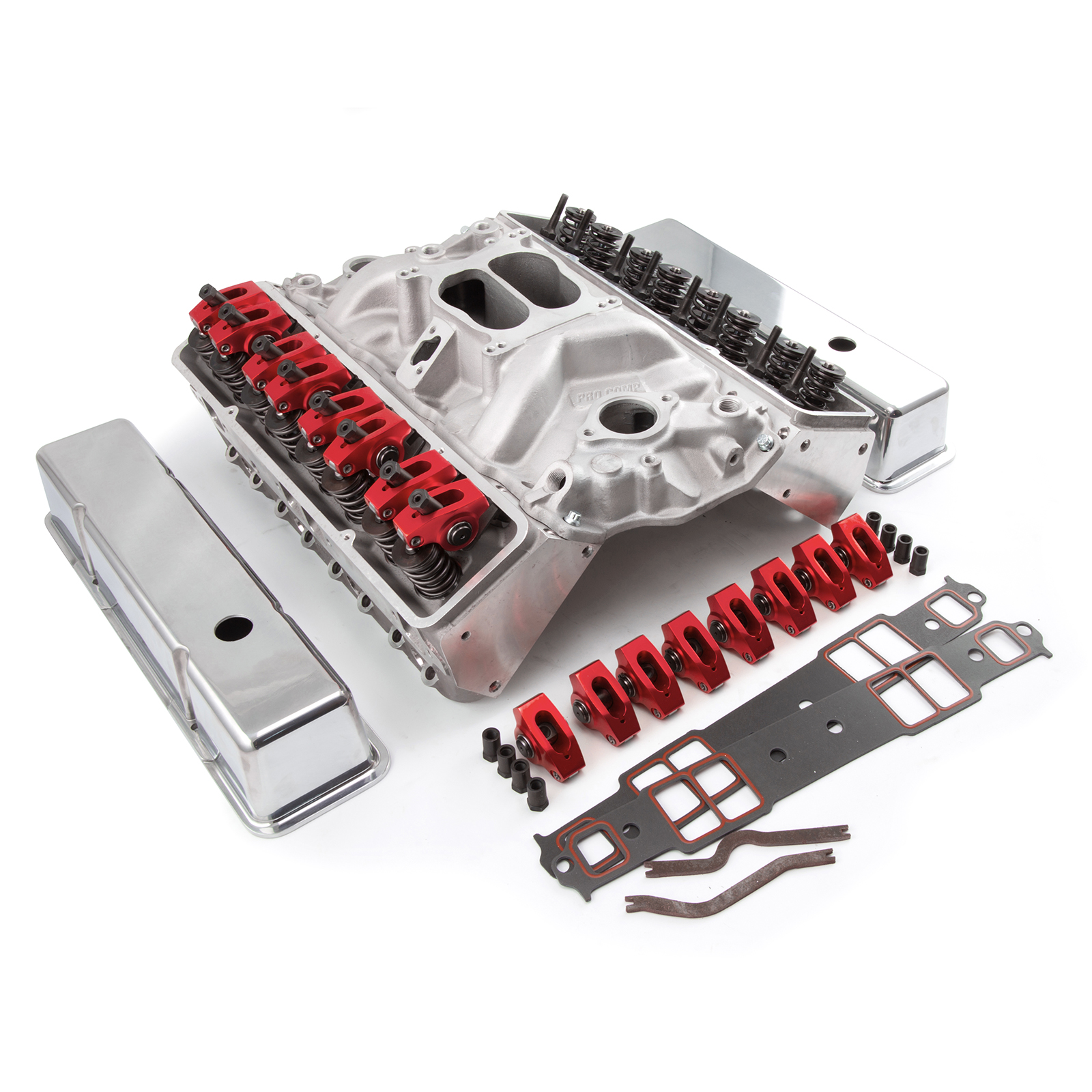 fit Chevy SBC 350 Straight Plug Hyd FT Cylinder Head Top End Engine