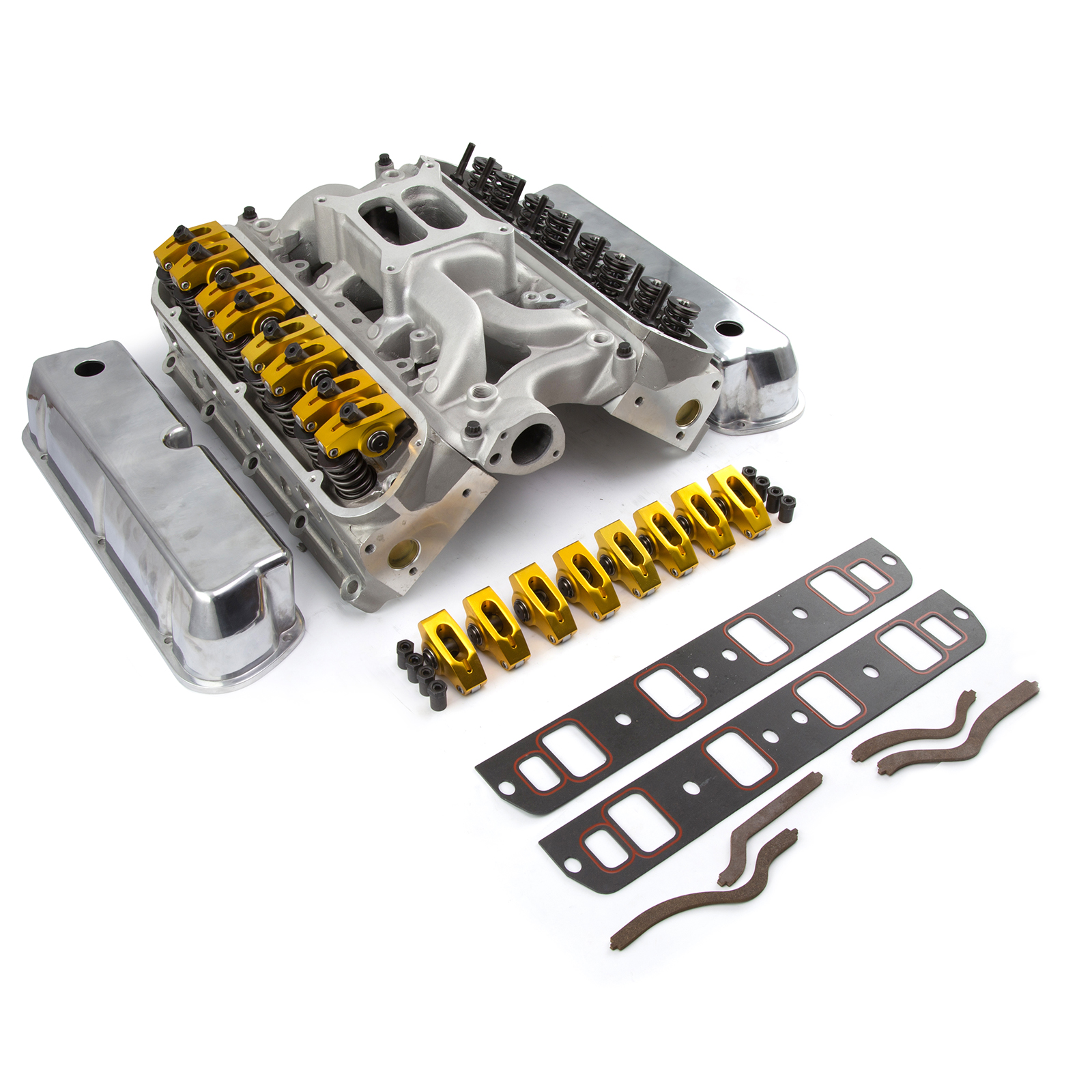 Speedmaster® PCE435.1023 Ford SB 289 302 Solid FT 190cc Cylinder Head Top End Engine Combo Kit