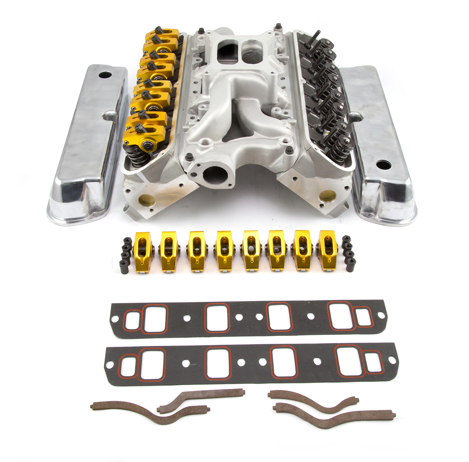 Speedmaster® PCE435.1023 Ford SB 289 302 Solid FT 190cc Cylinder Head Top End Engine Combo Kit