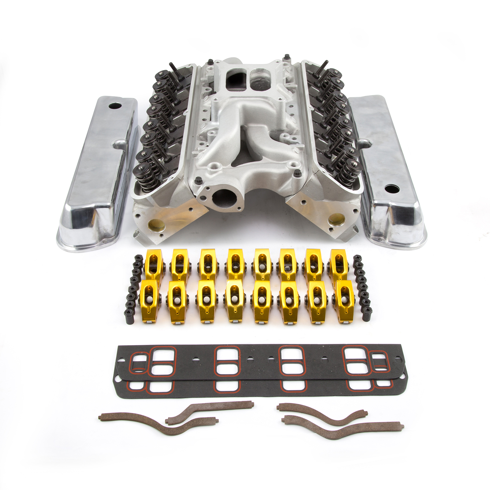 Speedmaster® PCE435.1023 Ford SB 289 302 Solid FT 190cc Cylinder Head Top End Engine Combo Kit