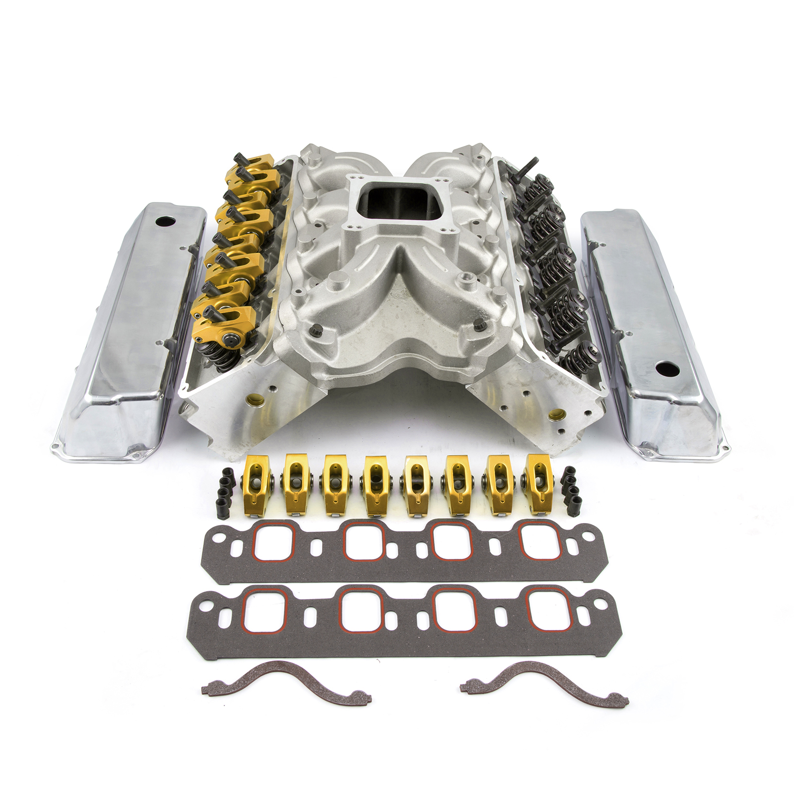 Speedmaster® PCE435.1040 Ford 302 351C Cleveland Hyd FT Cylinder Head Top End Engine Combo Kit