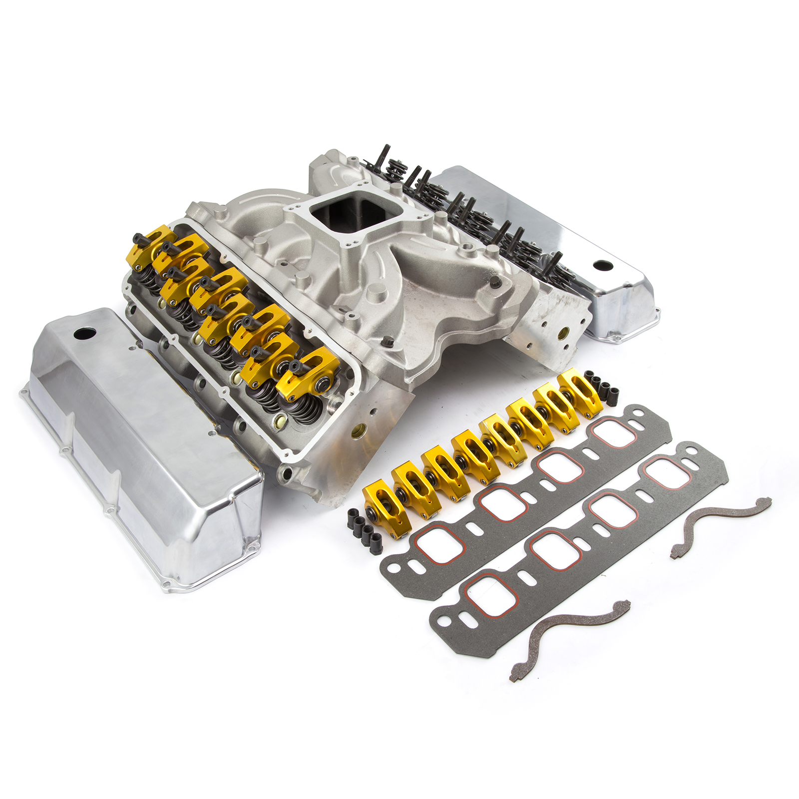 Speedmaster® PCE435.1041 Ford 302 351C Cleveland Solid FT Cylinder Head Top End Engine Combo Kit