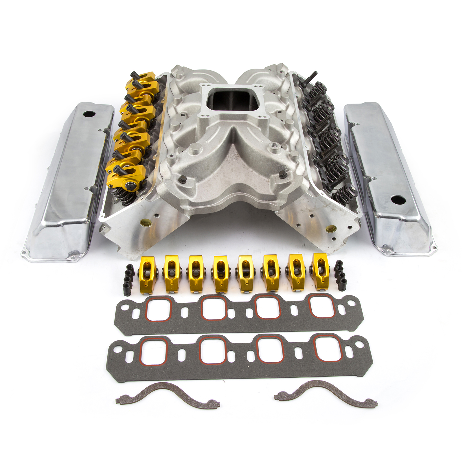 Speedmaster® PCE435.1041 Ford 302 351C Cleveland Solid FT Cylinder Head Top End Engine Combo Kit