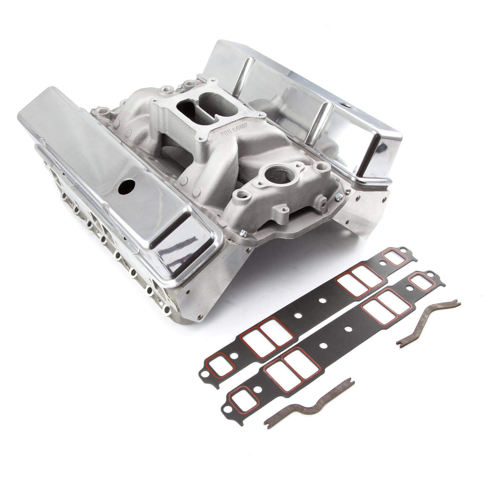 Speedmaster® PCE435.1003 Chevy SBC 350 Angle Plug Hyd Roller Cylinder Head Top End Engine Combo Kit