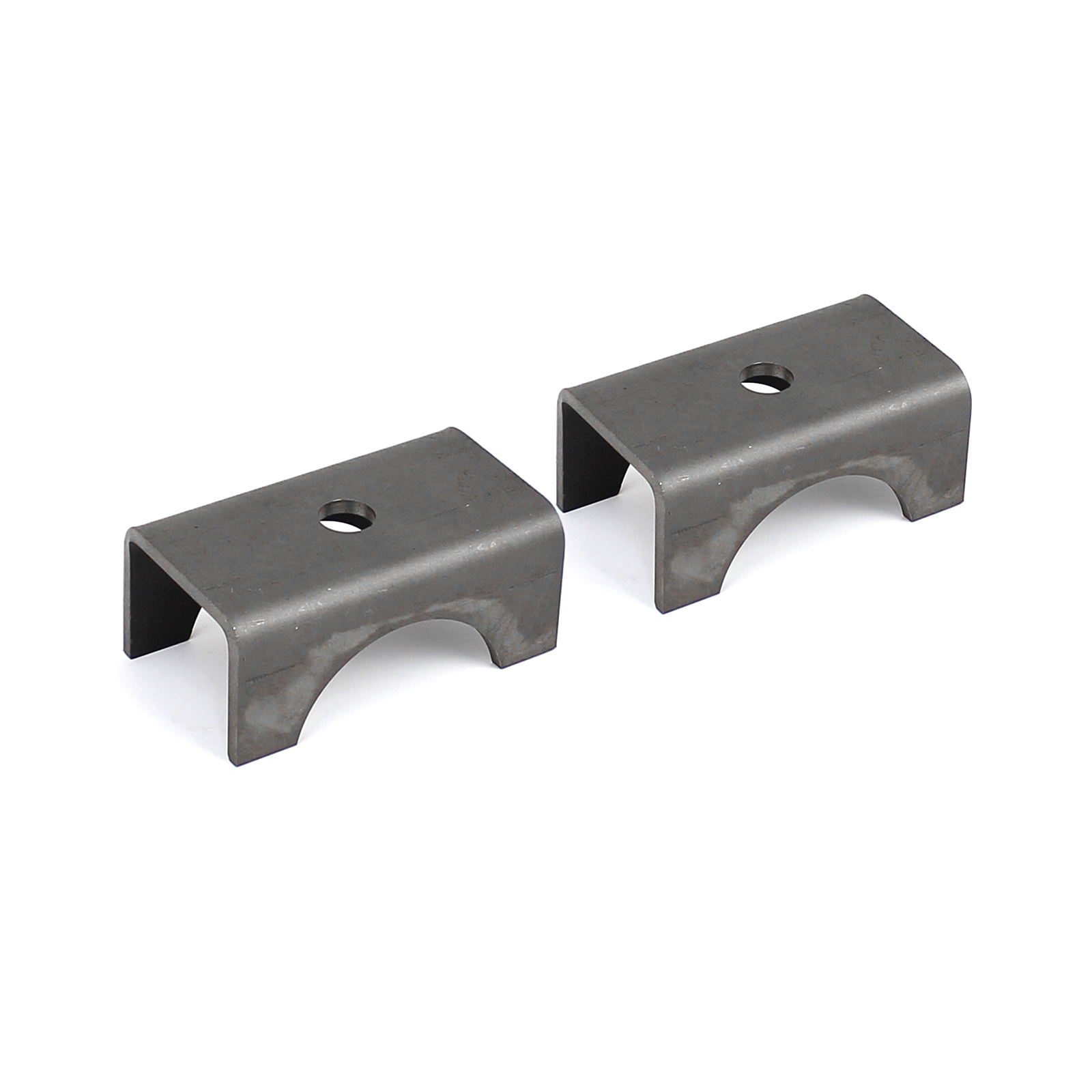 Ford Mustang Leaf Spring Perch 3" Diameter Axle Brackets Pads Weld On - PAIR
