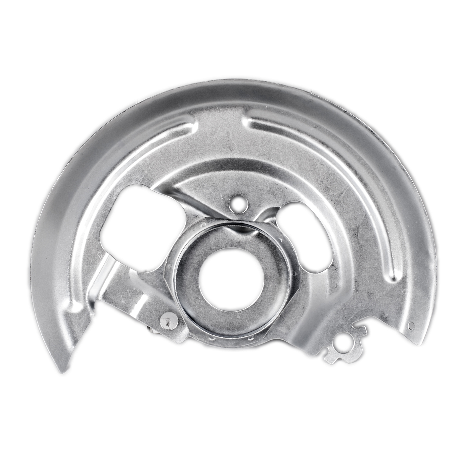 Speedmaster® PCE498.1001 Disc Brake Spindle Bracket Backing Plates Dust Shields [GM A-Body 64-74]