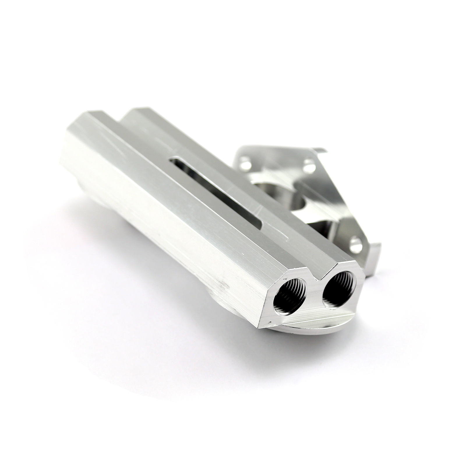 Speedmaster® PCE507.1003 Aluminum Dual Remote Oil Filter Mount Brackets