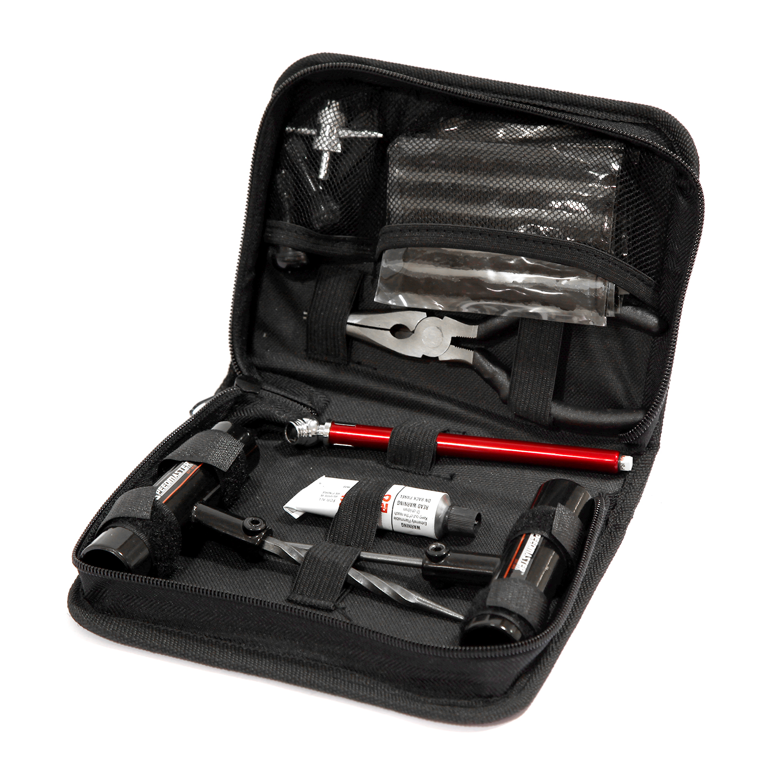 Speedmaster® PCE558.1001 30pc Tire Puncture Repair Kit Fix Motorcycle Car Truck - Soft Case