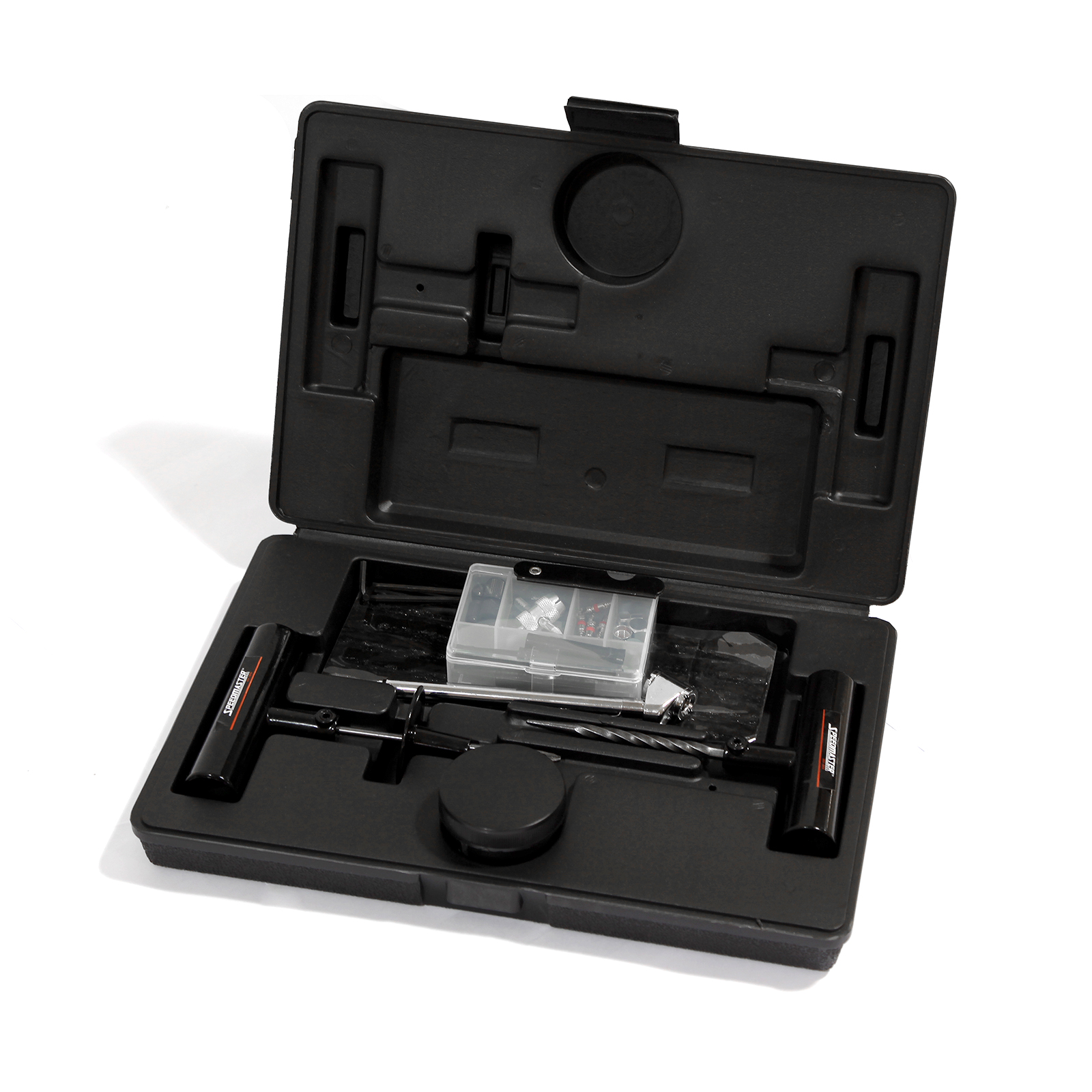 Speedmaster® PCE558.1003 45pc Tire Puncture Repair Kit Fix Motorcycle Car Truck - Hard Case