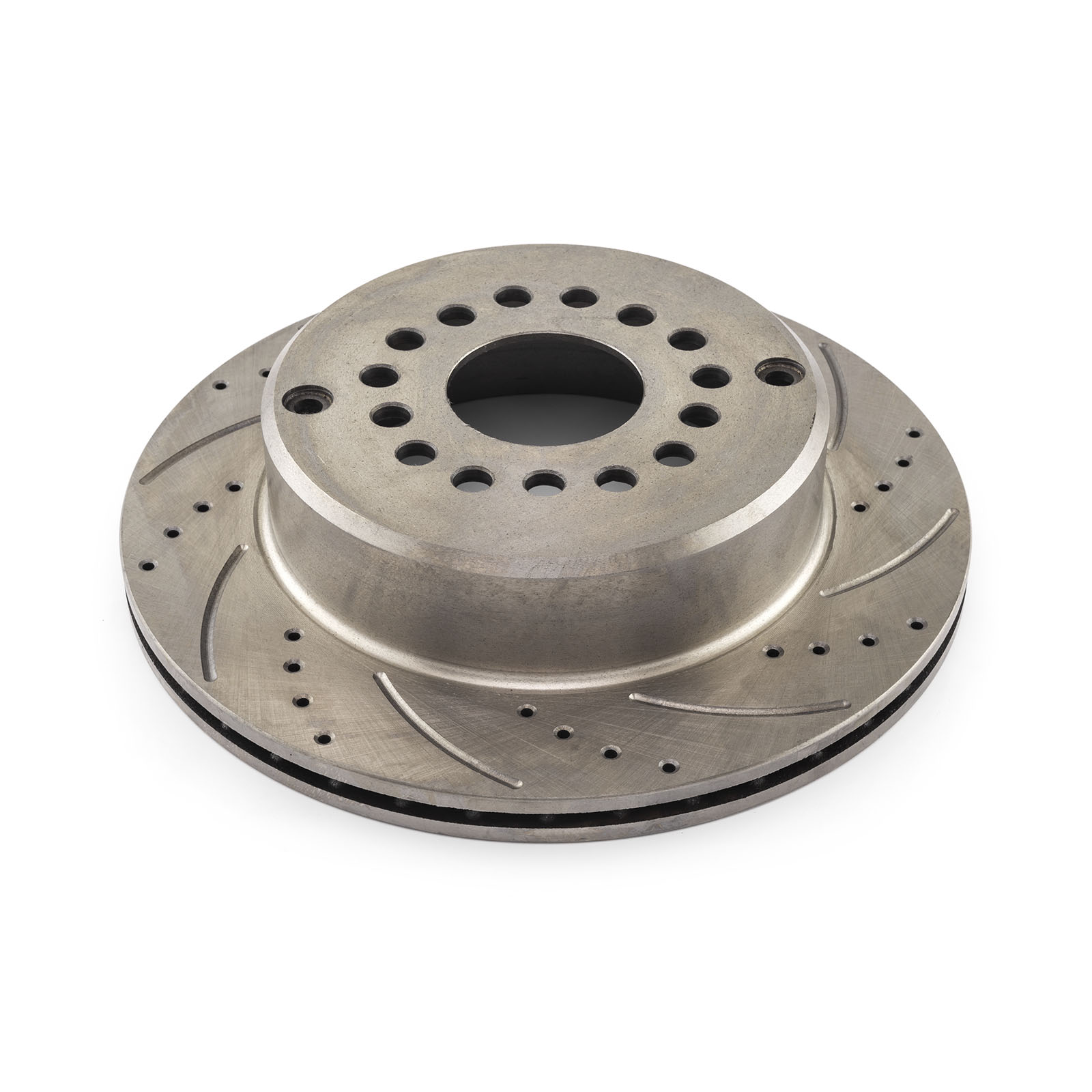 Brake Rotor Rear Left Drilled Slotted 12.375" Dia. 2.785" Center
