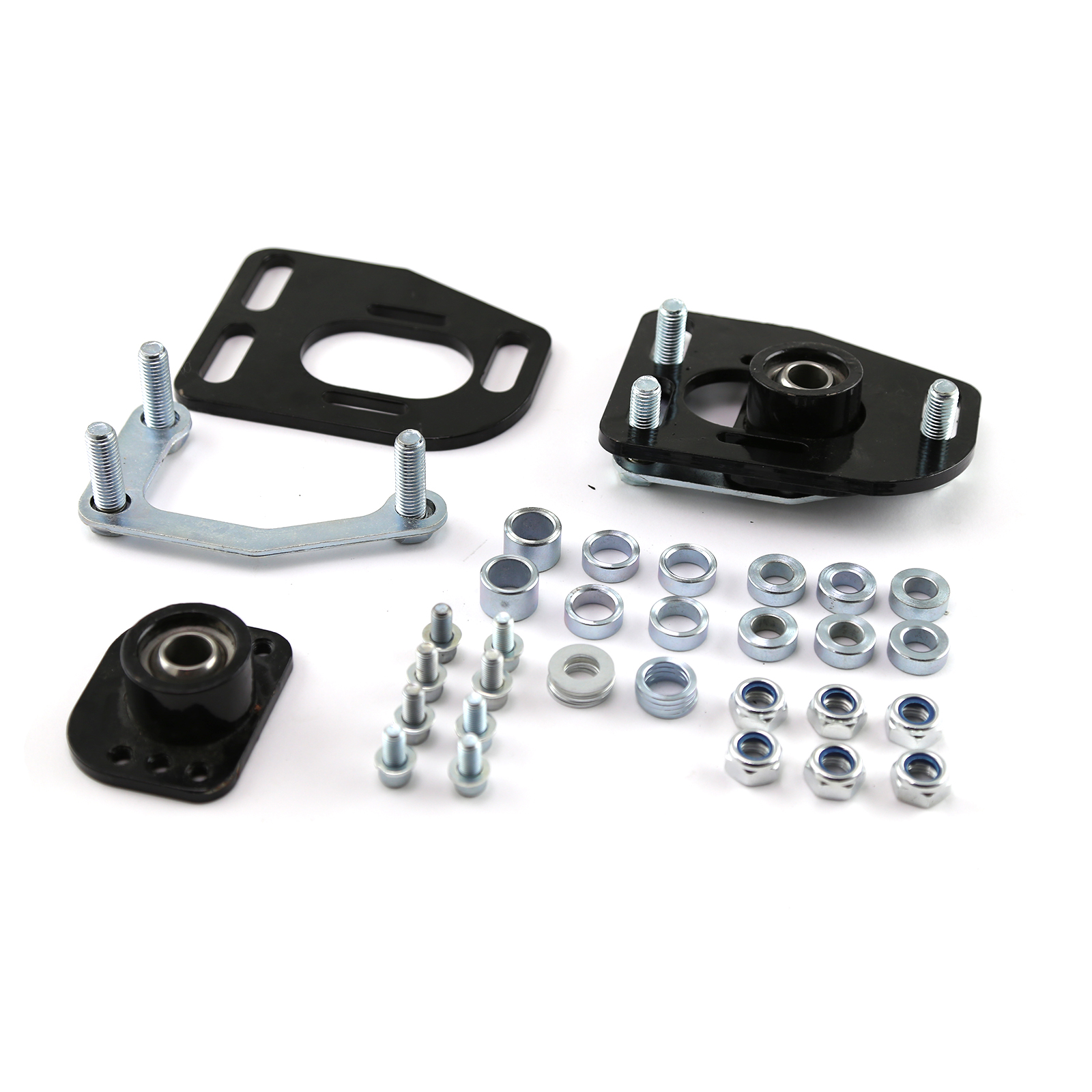Speedmaster® PCE591.1002 Mustang 1979-1989 Caster Camber Plate Kit Alignment V6 V8