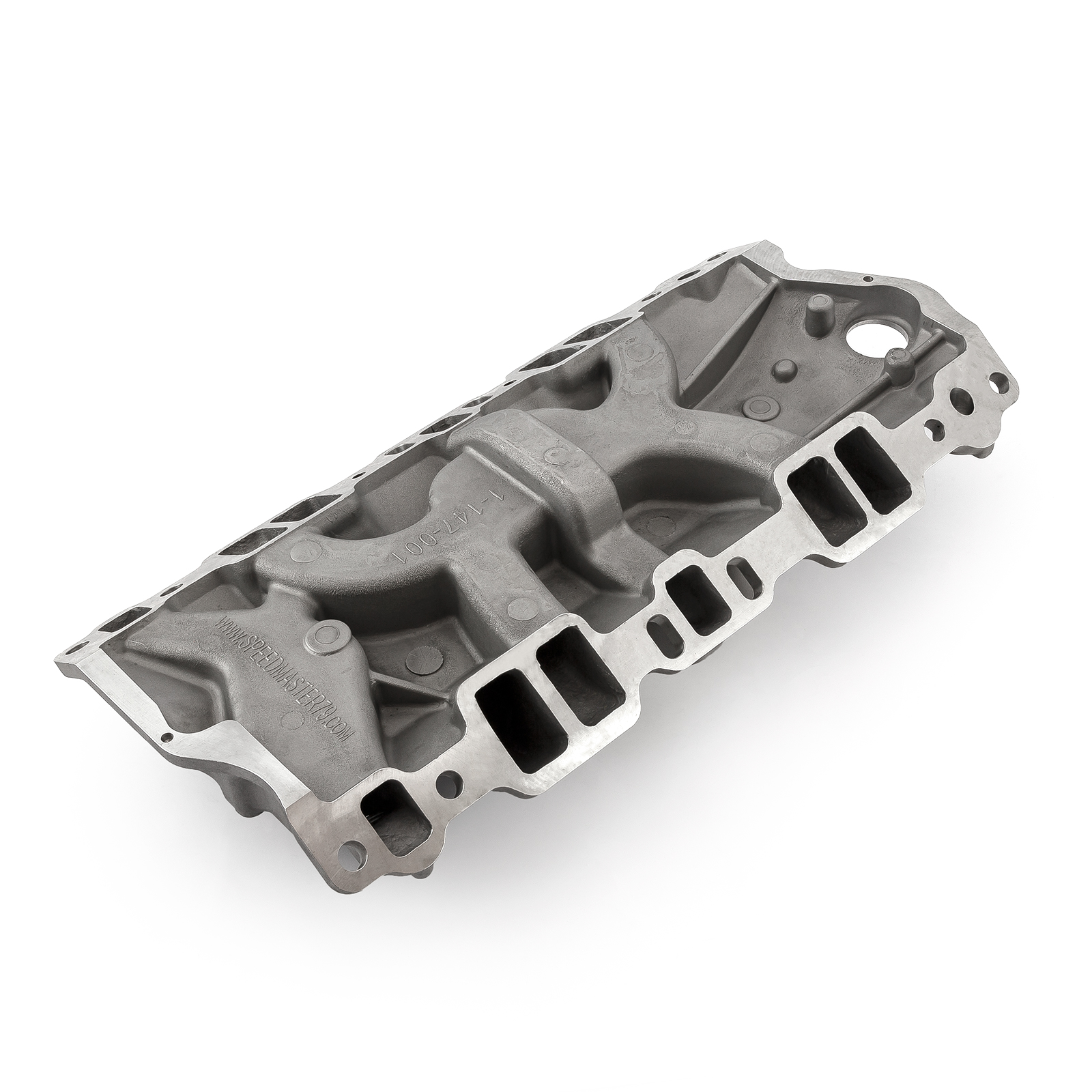 Auto Parts and Vehicles Small Block Chevy 195795 Satin Aluminum Intake Manifold w EGR Idle