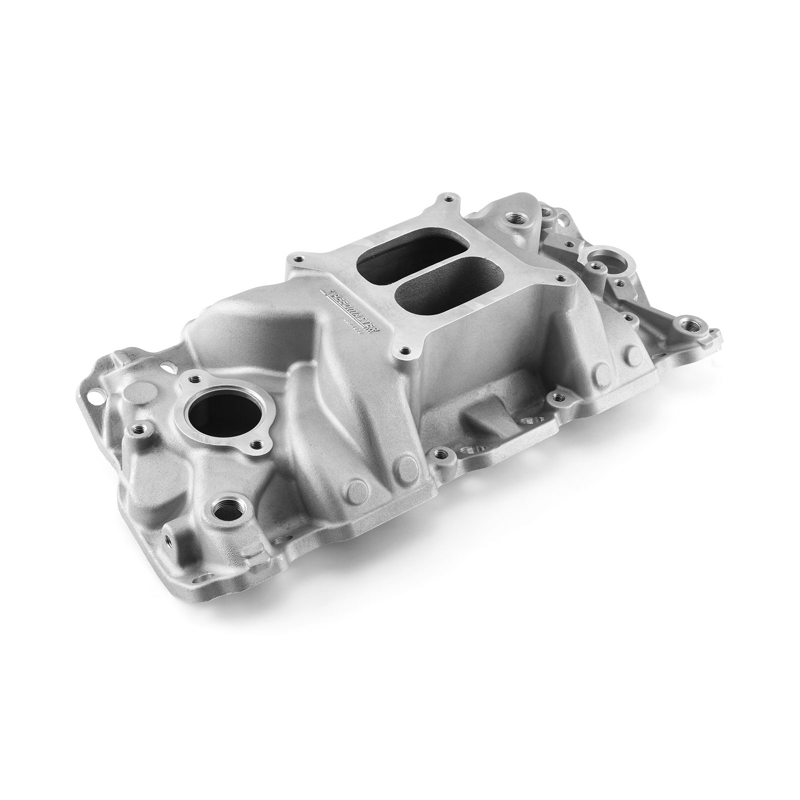 Speedmaster® 1-147-031 Chevy SBC 350 MidRise Aluminum Intake Manifold [Satin]