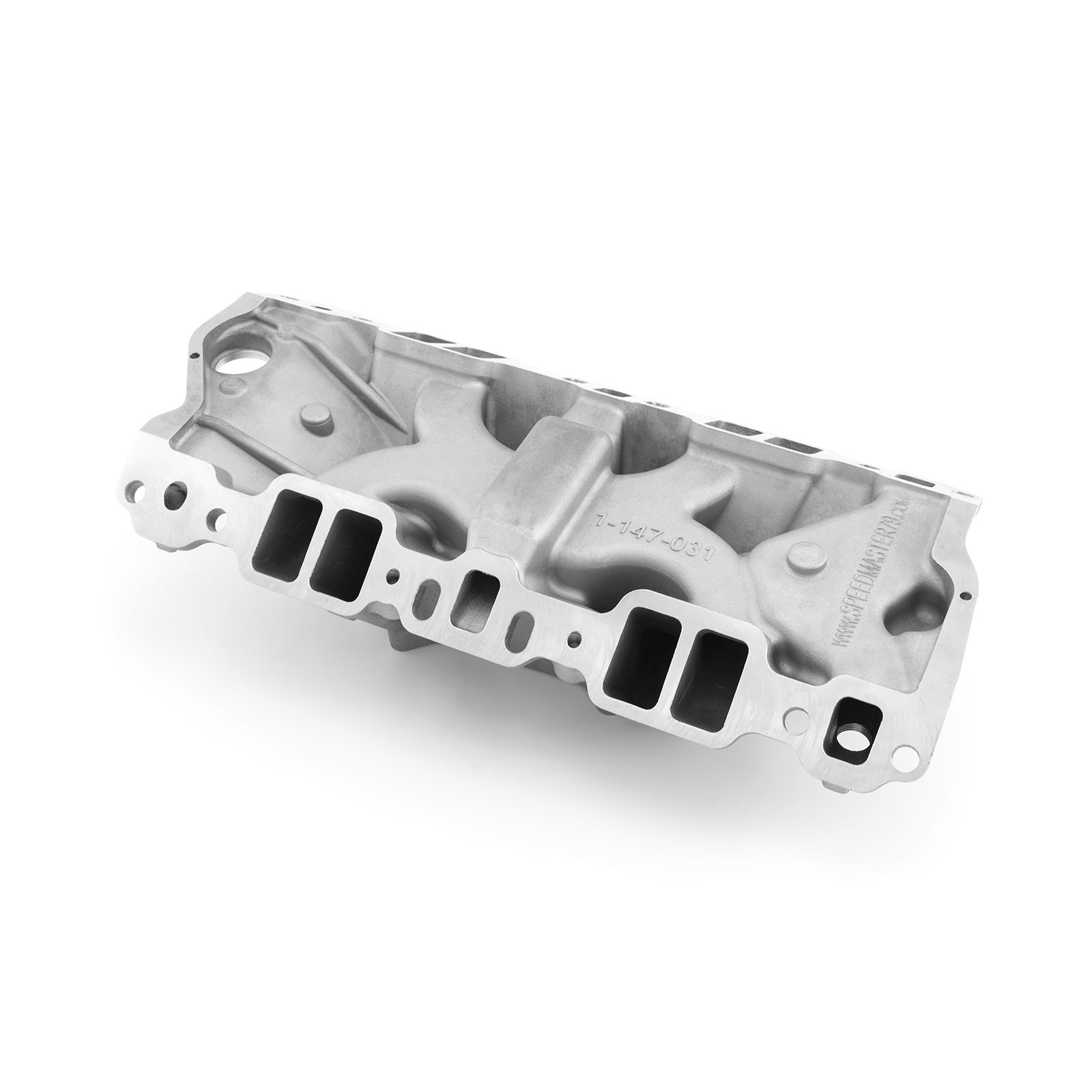 Speedmaster® 1-147-031 Chevy SBC 350 MidRise Aluminum Intake Manifold [Satin]