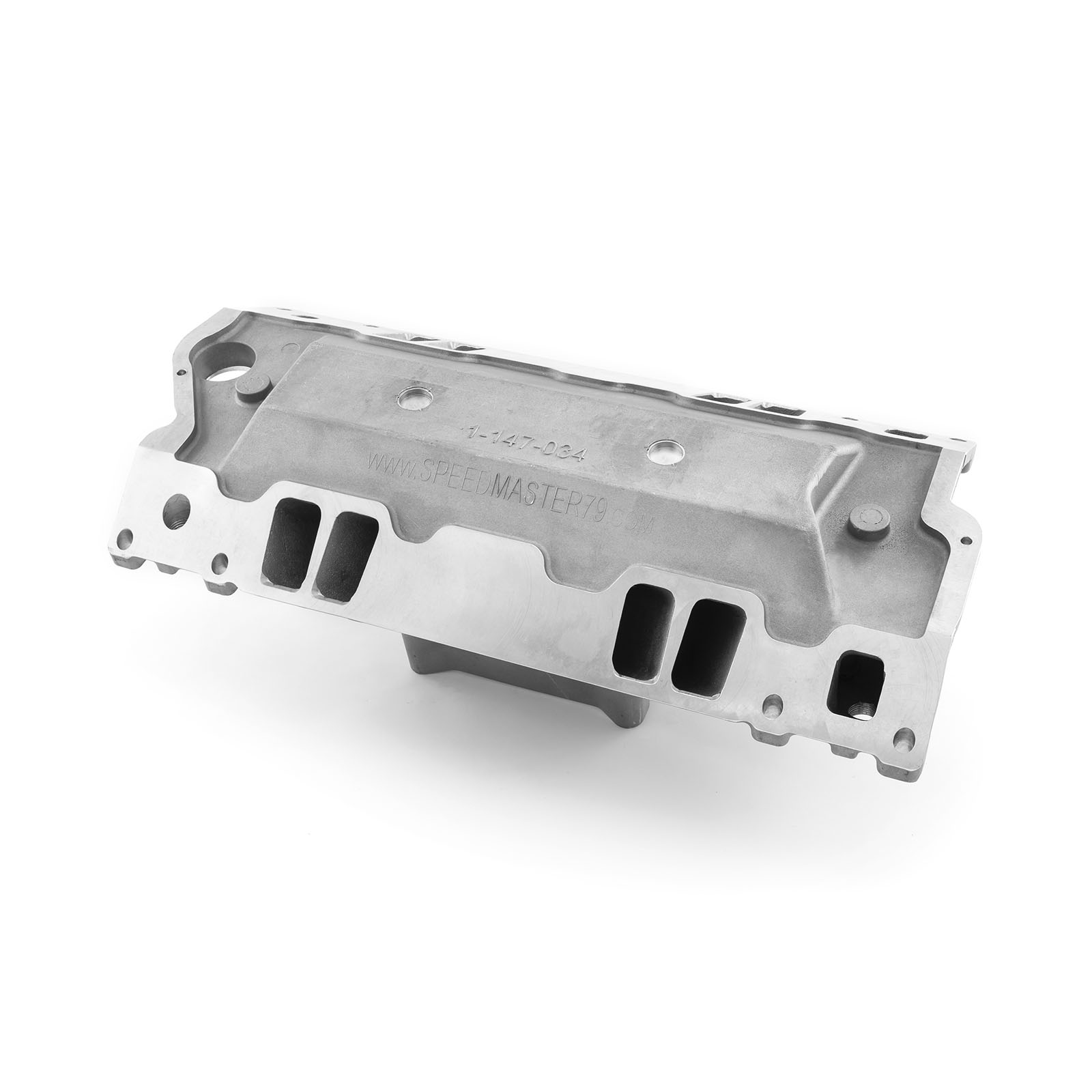 Speedmaster® 1-147-034 Chevy SBC 350 Vortec HiRise Aluminum Intake Manifold [Satin]