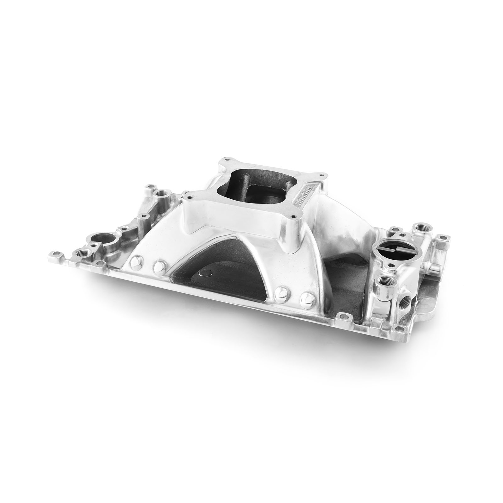 Speedmaster® 1-147-035 Chevy SBC 350 Vortec HiRise Aluminum Intake Manifold [Polished]